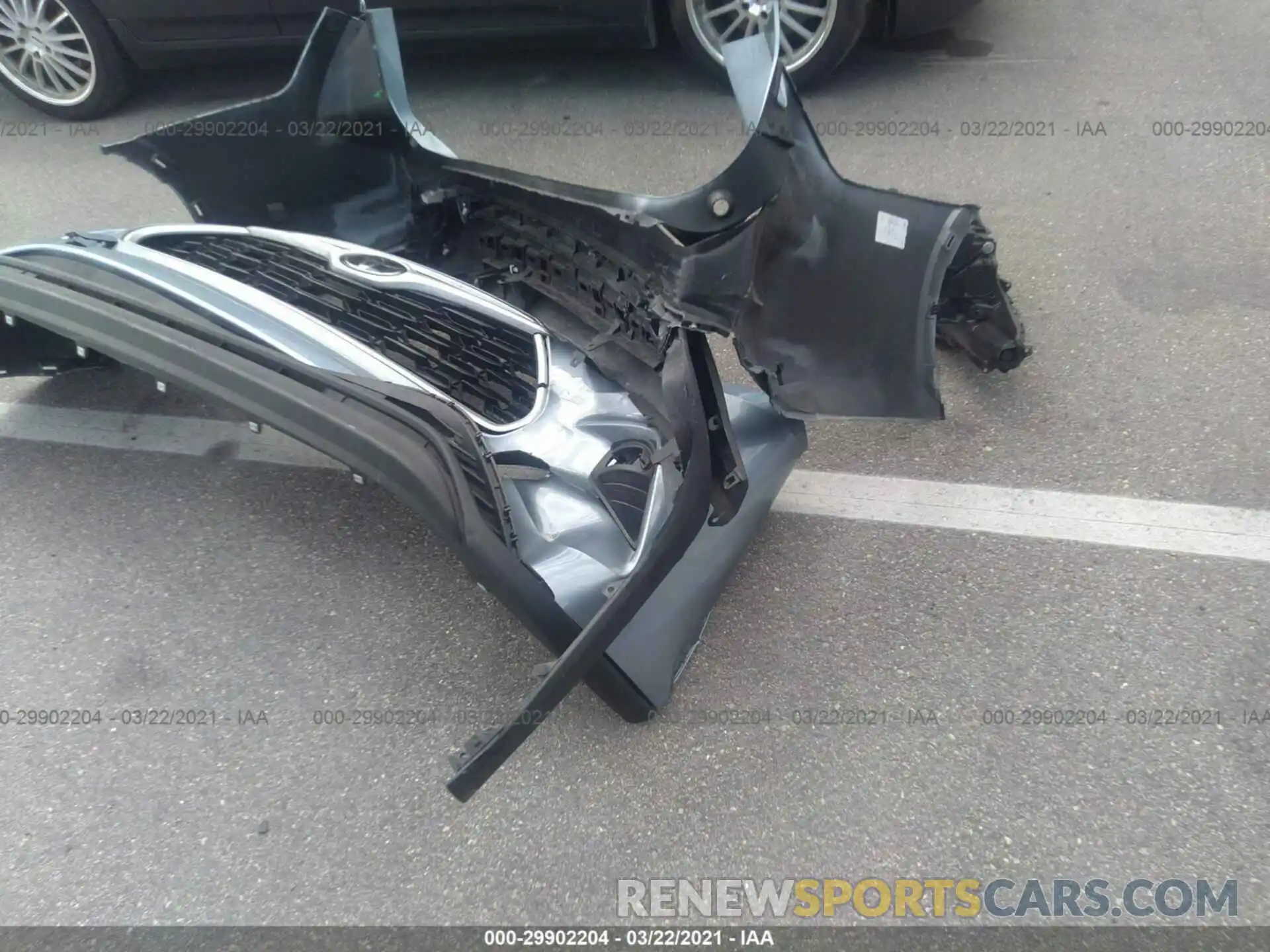 12 Photograph of a damaged car 5TDGZRAH3LS002873 TOYOTA HIGHLANDER 2020