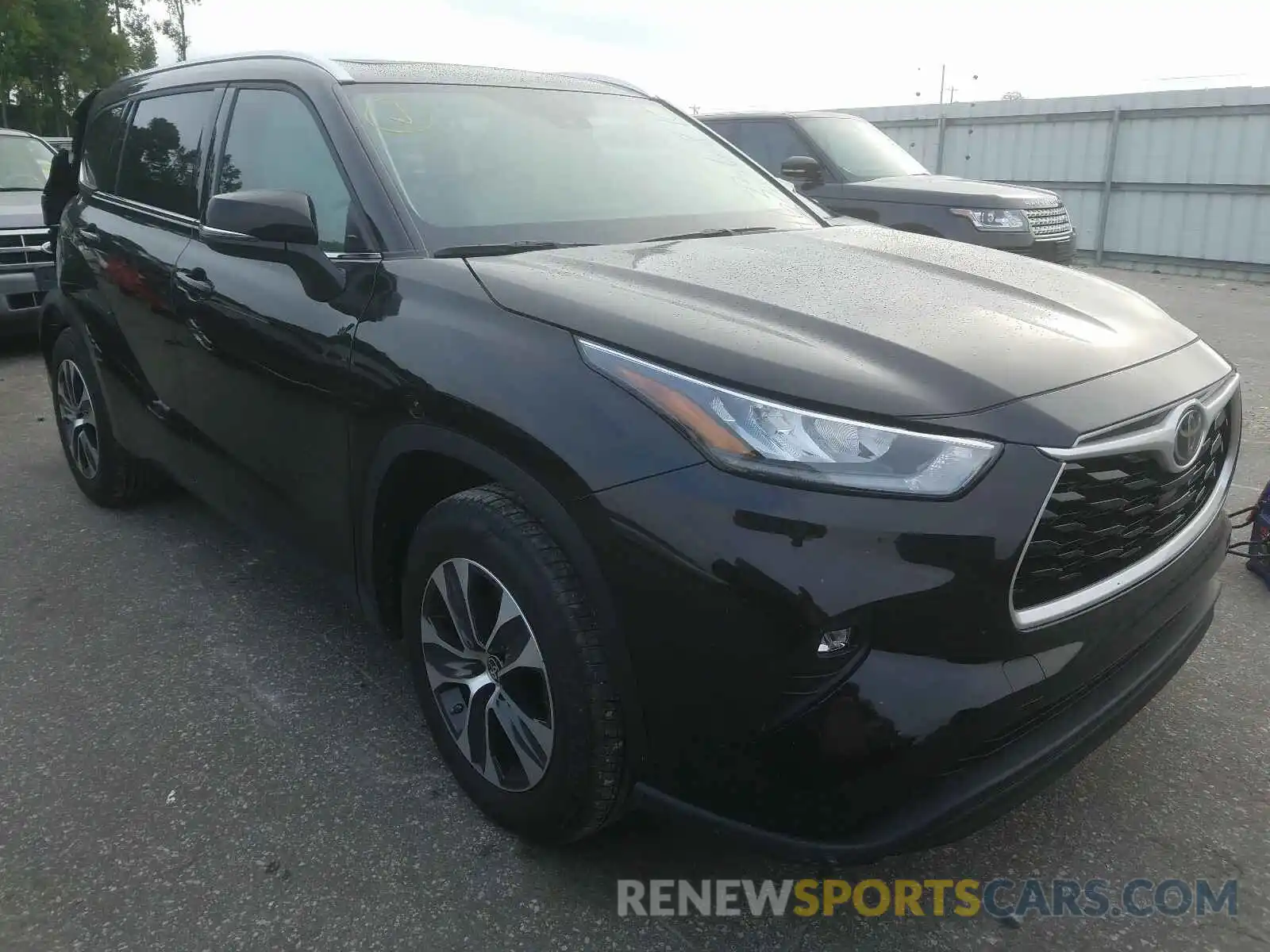 1 Photograph of a damaged car 5TDGZRAH3LS010777 TOYOTA HIGHLANDER 2020