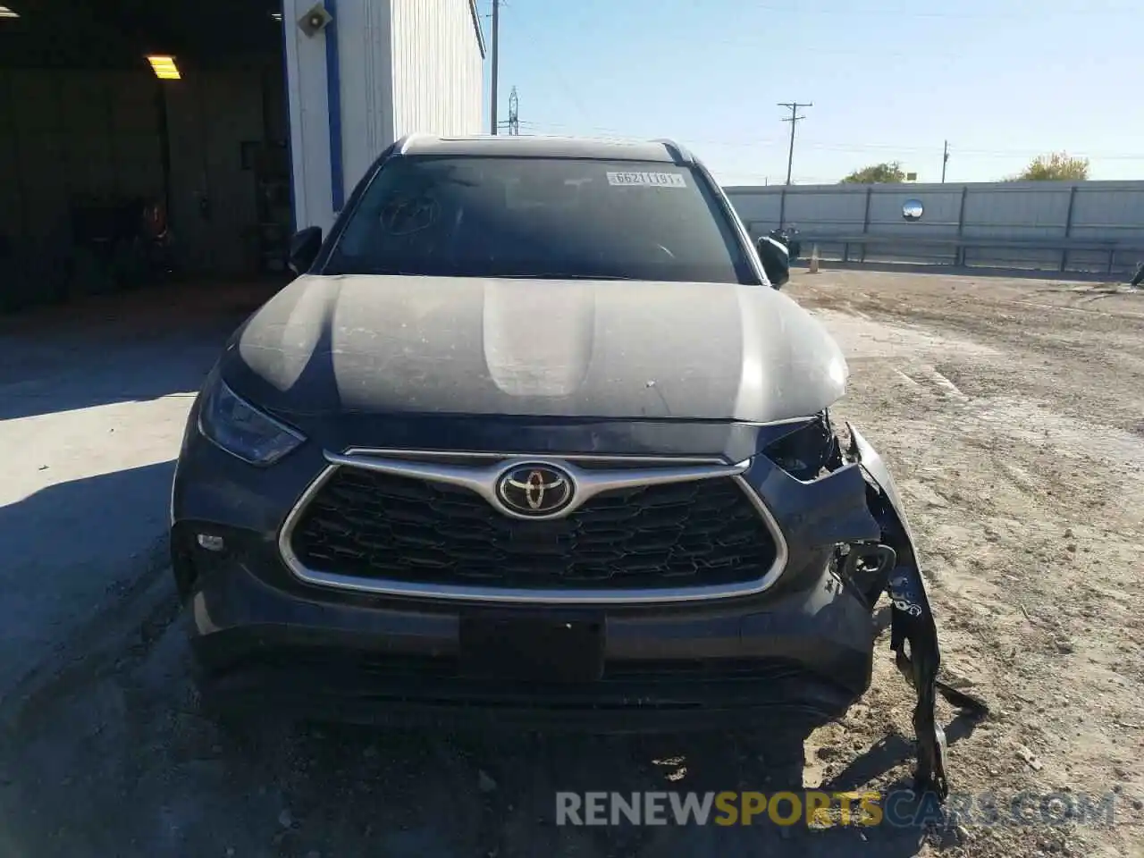 9 Photograph of a damaged car 5TDGZRAH3LS025182 TOYOTA HIGHLANDER 2020