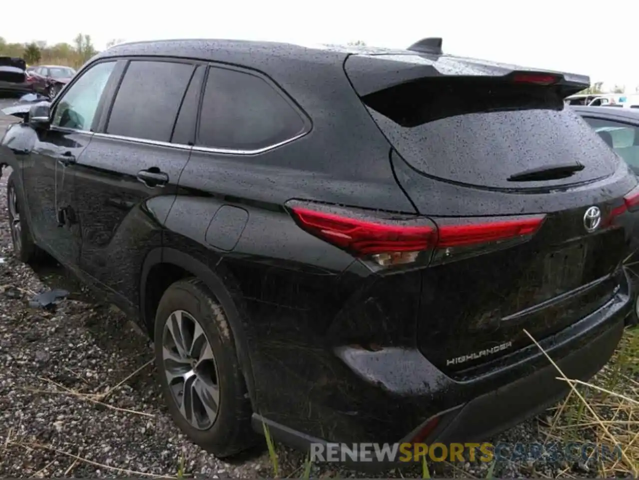 3 Photograph of a damaged car 5TDGZRAH3LS505433 TOYOTA HIGHLANDER 2020