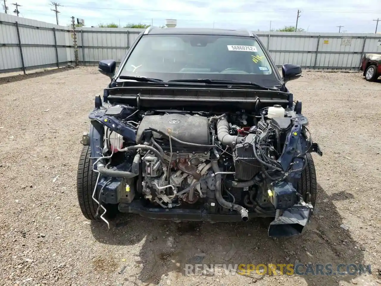 9 Photograph of a damaged car 5TDGZRAH7LS012984 TOYOTA HIGHLANDER 2020