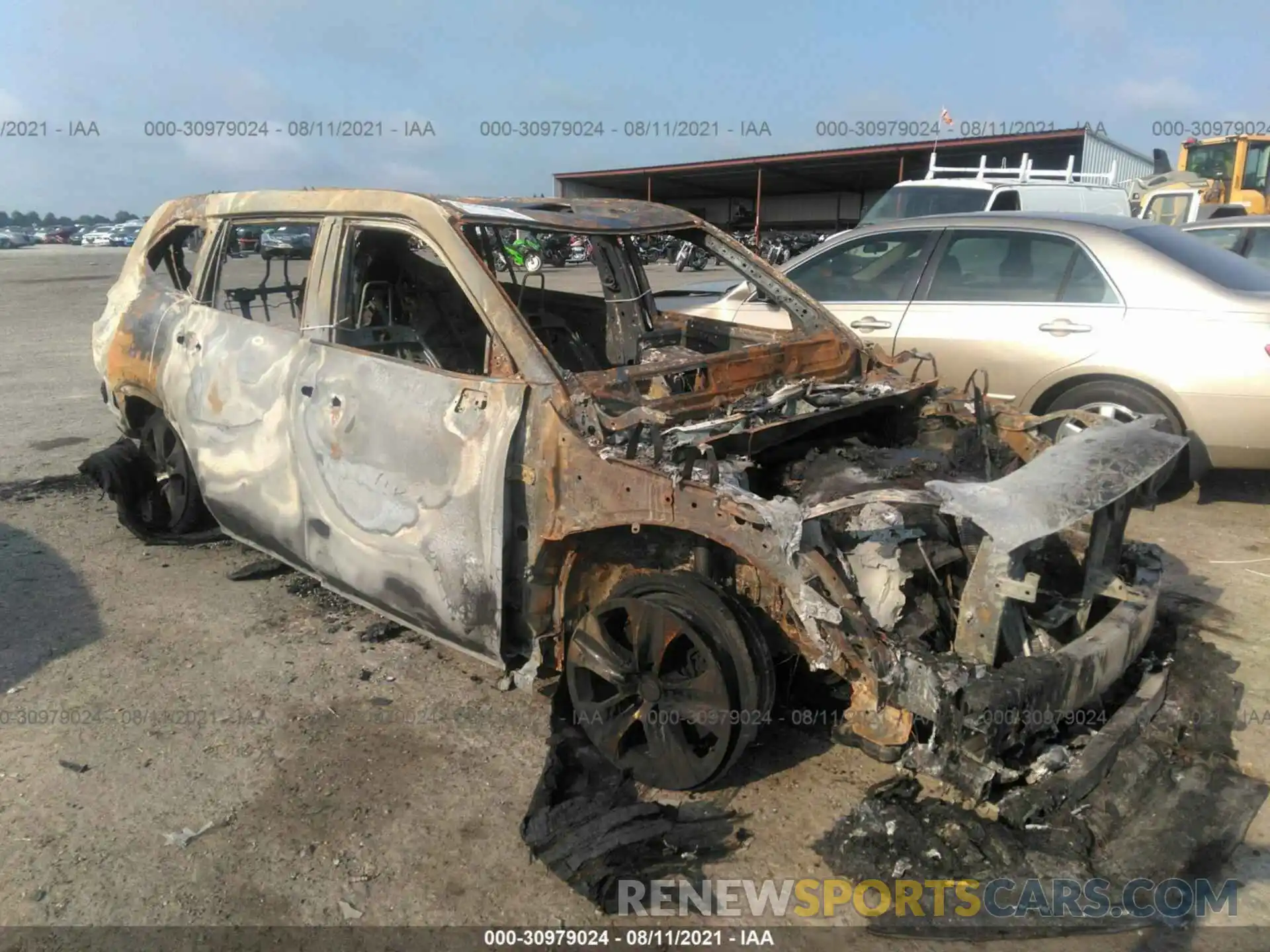 5 Photograph of a damaged car 5TDGZRAH7LS029560 TOYOTA HIGHLANDER 2020