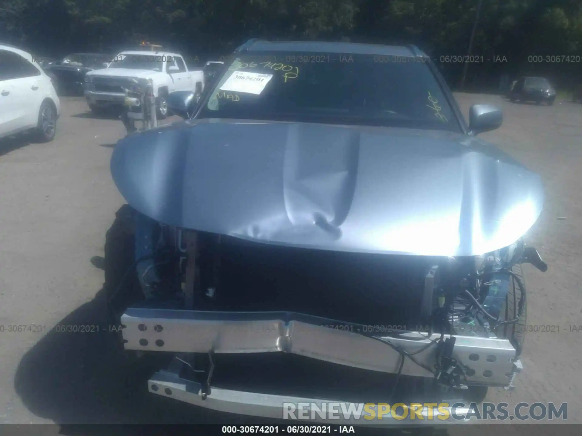 6 Photograph of a damaged car 5TDGZRAH8LS020351 TOYOTA HIGHLANDER 2020