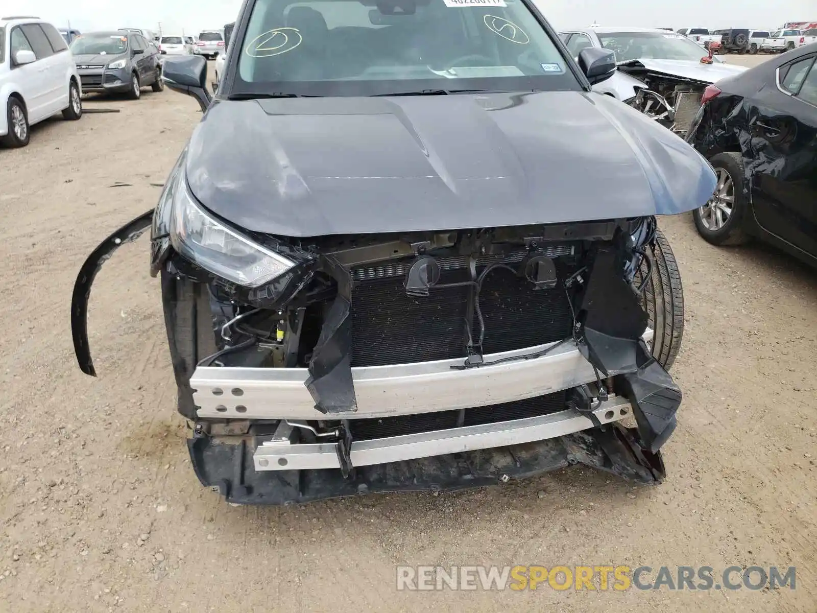 7 Photograph of a damaged car 5TDGZRAH8LS025288 TOYOTA HIGHLANDER 2020