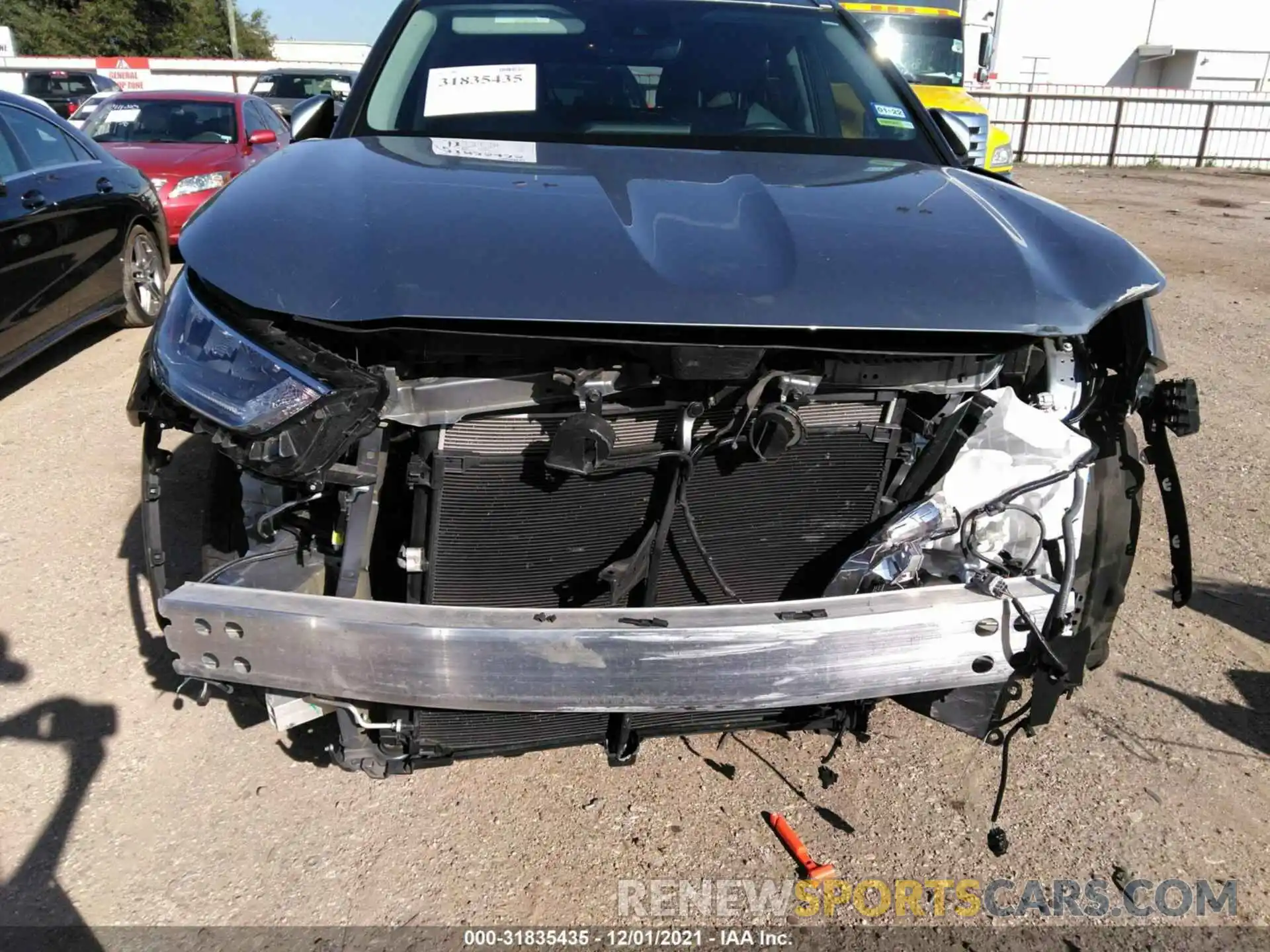 6 Photograph of a damaged car 5TDGZRAH9LS004272 TOYOTA HIGHLANDER 2020