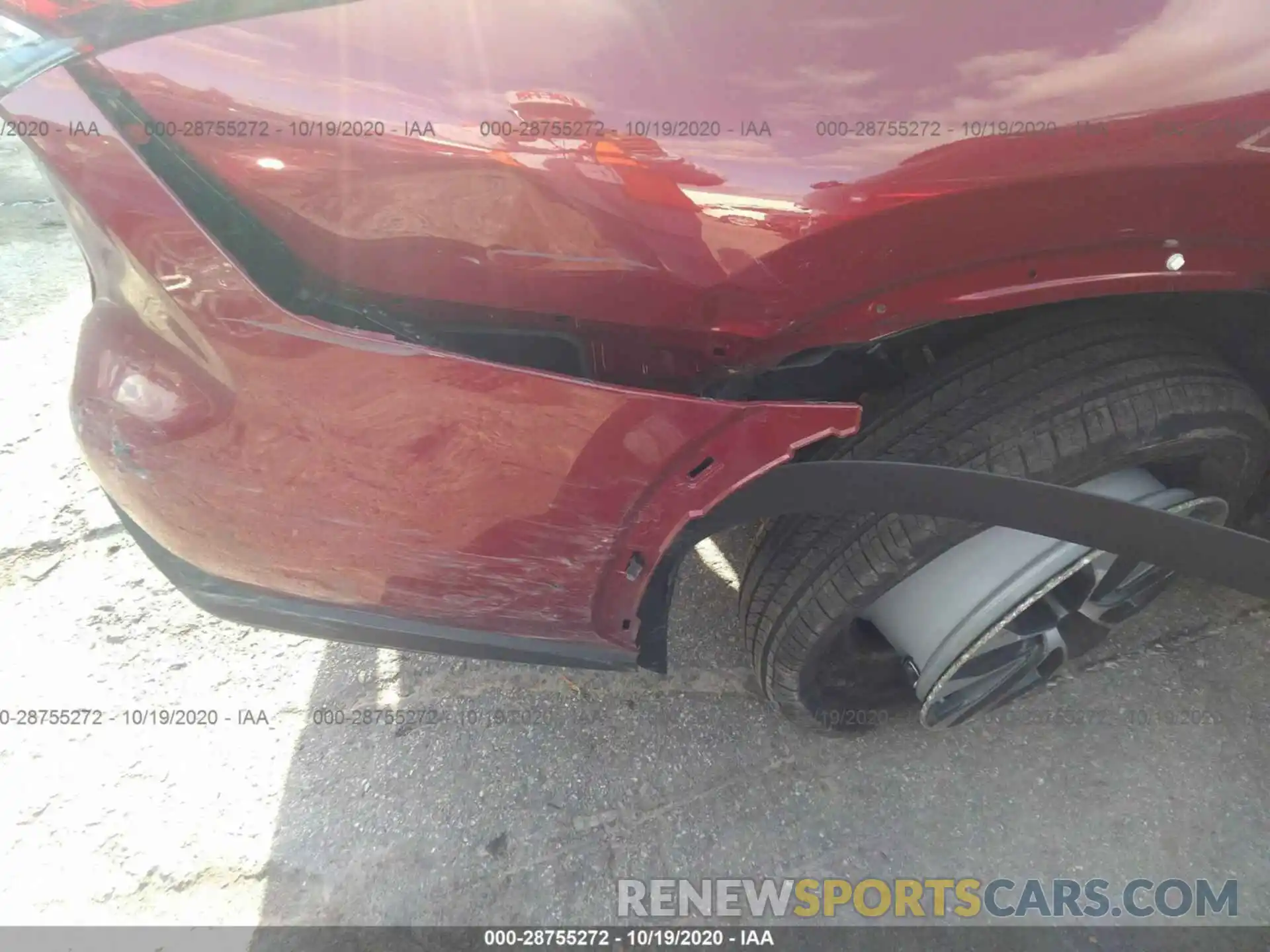 6 Photograph of a damaged car 5TDGZRAH9LS004904 TOYOTA HIGHLANDER 2020