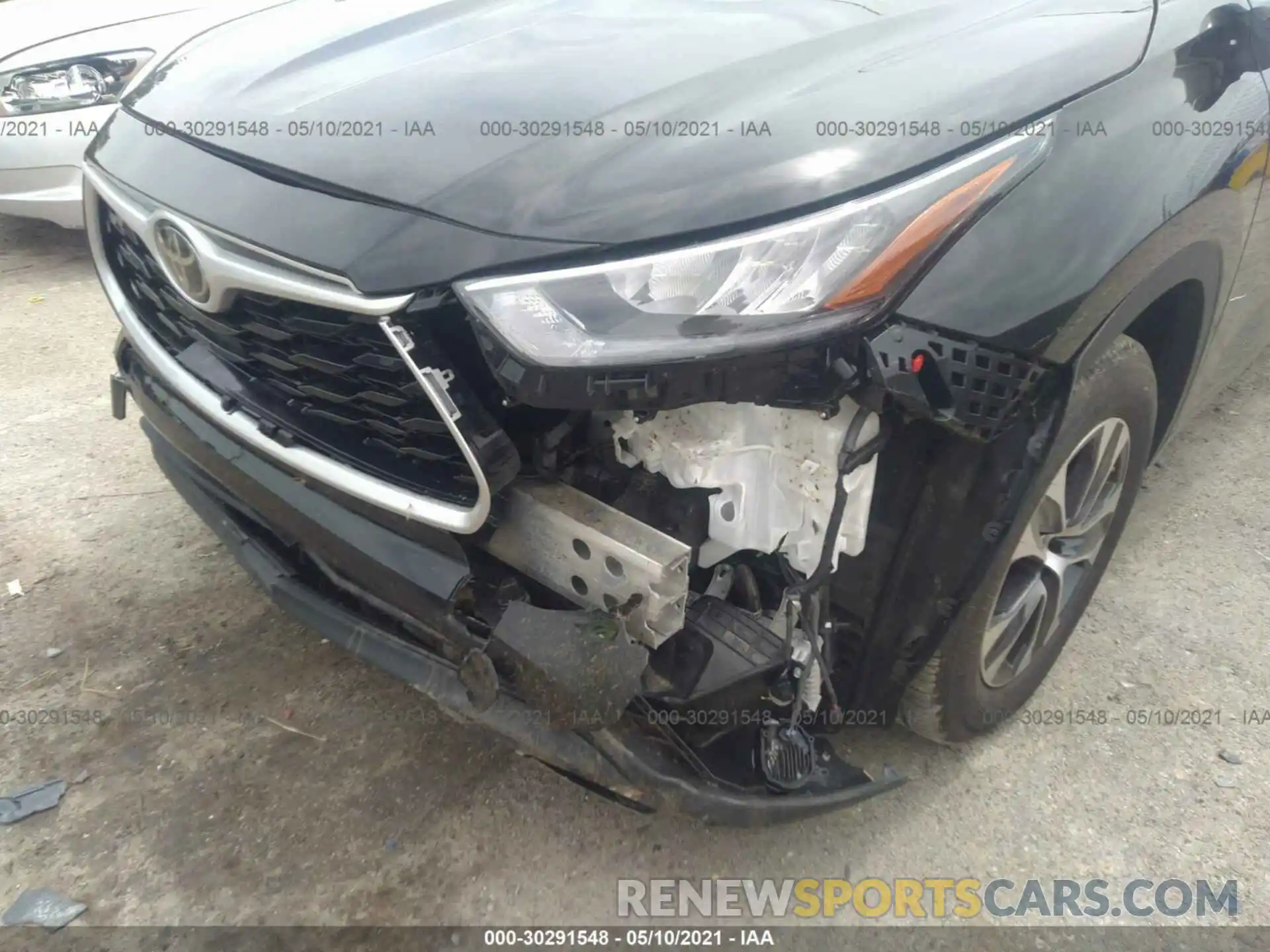 6 Photograph of a damaged car 5TDGZRAH9LS028491 TOYOTA HIGHLANDER 2020