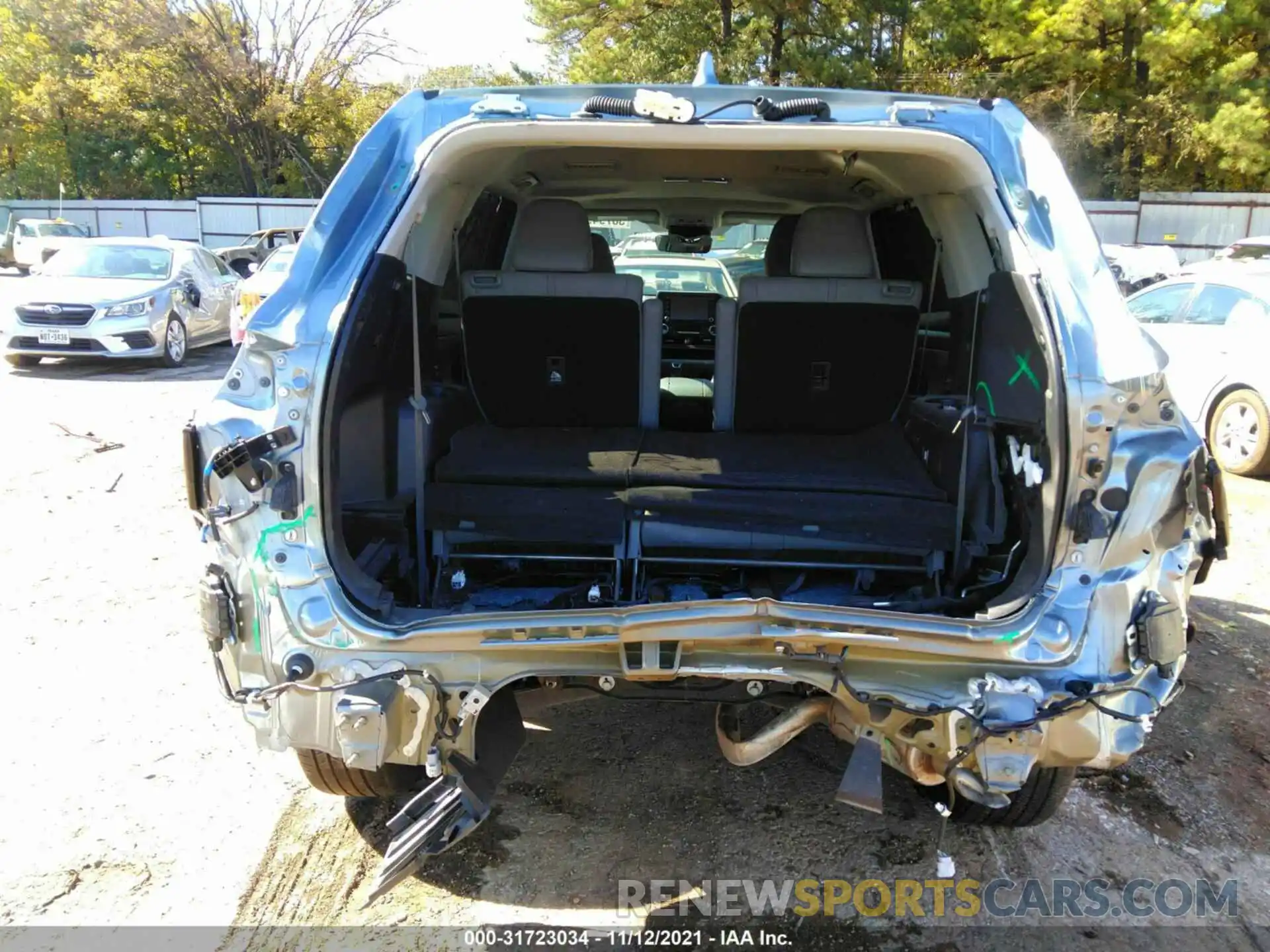 6 Photograph of a damaged car 5TDGZRAHXLS021517 TOYOTA HIGHLANDER 2020