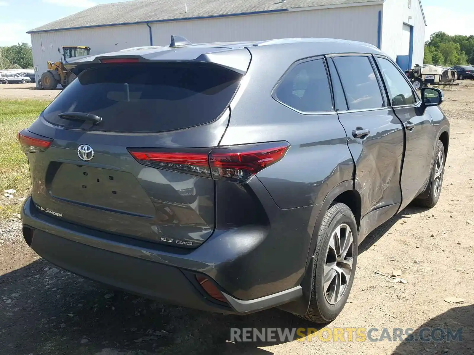 4 Photograph of a damaged car 5TDGZRBH0LS011819 TOYOTA HIGHLANDER 2020