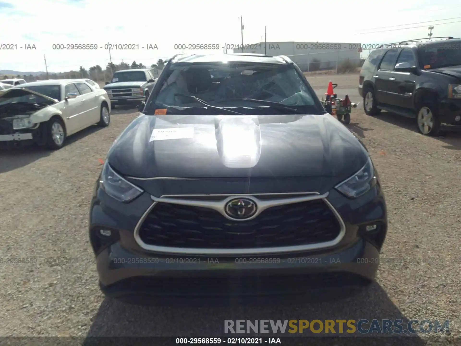 6 Photograph of a damaged car 5TDGZRBH0LS016289 TOYOTA HIGHLANDER 2020