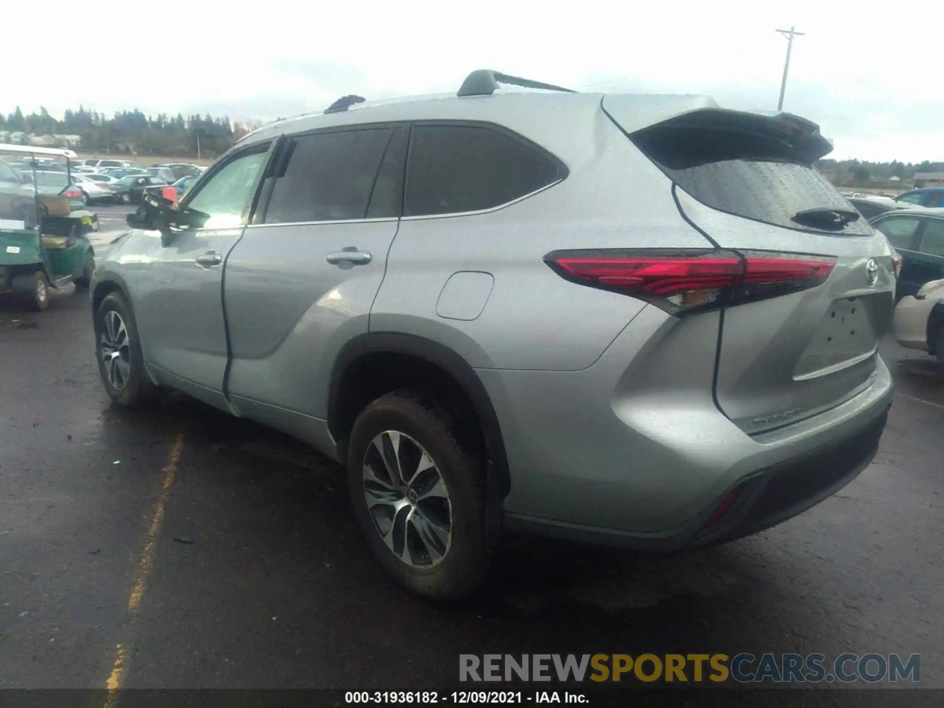 3 Photograph of a damaged car 5TDGZRBH0LS507168 TOYOTA HIGHLANDER 2020