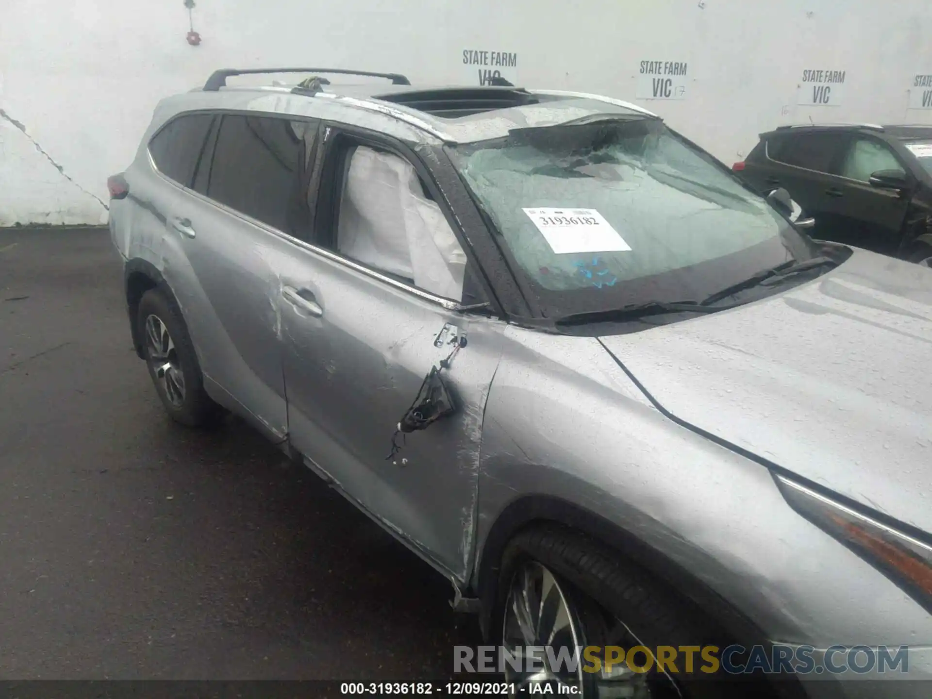 6 Photograph of a damaged car 5TDGZRBH0LS507168 TOYOTA HIGHLANDER 2020