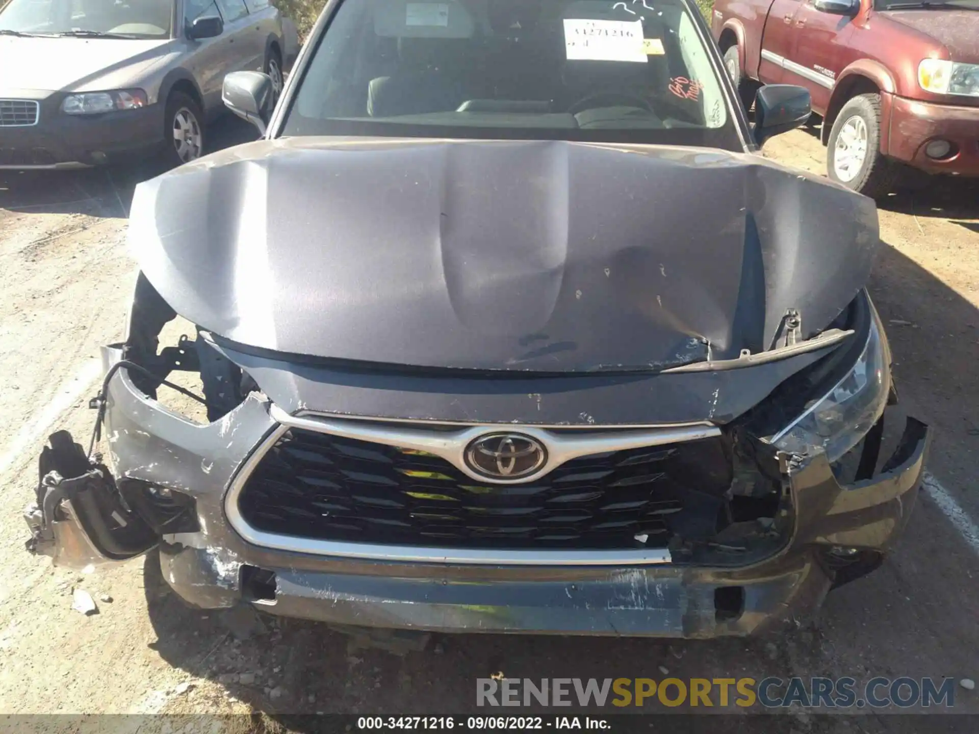 10 Photograph of a damaged car 5TDGZRBH0LS508398 TOYOTA HIGHLANDER 2020