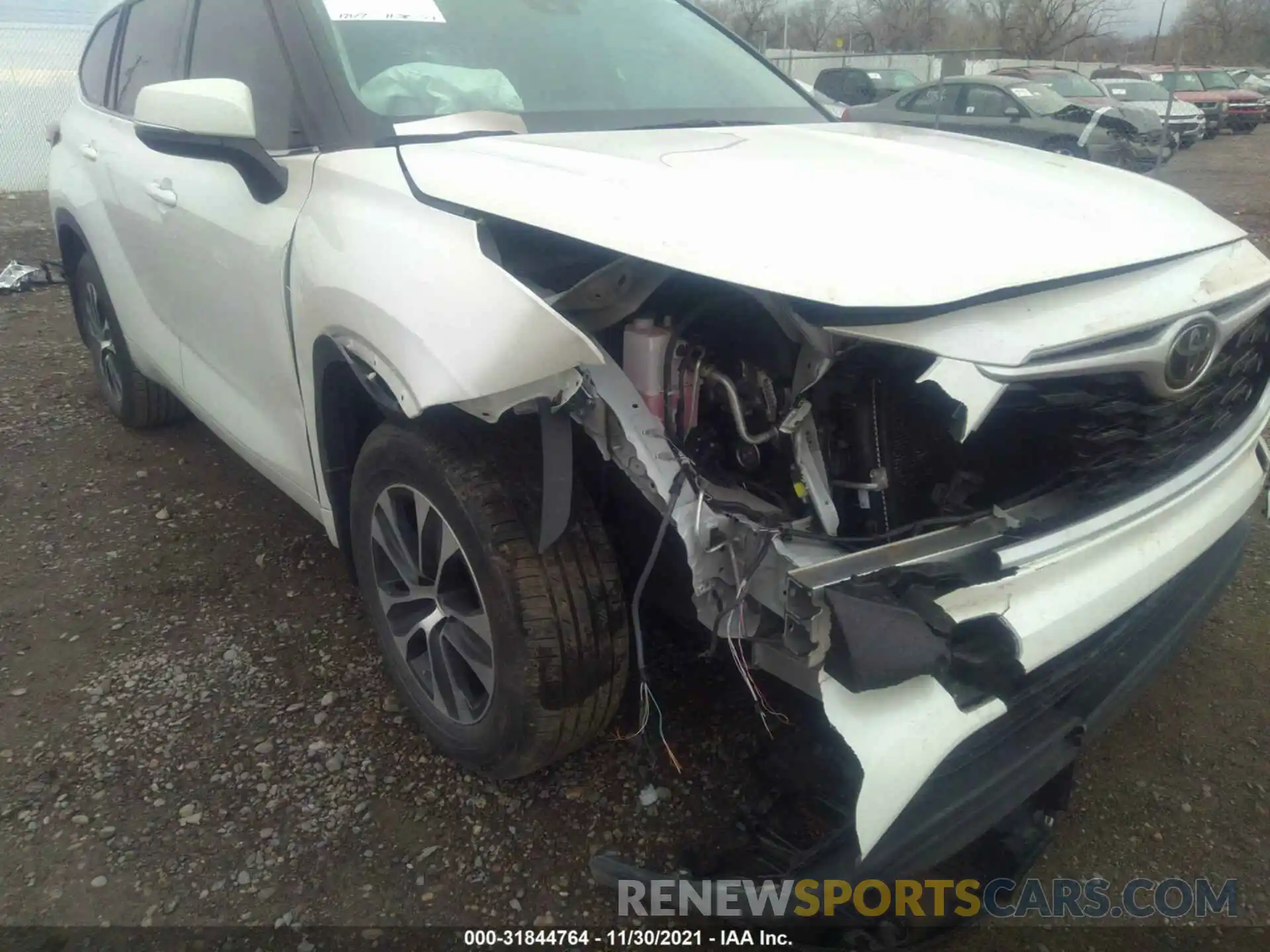 6 Photograph of a damaged car 5TDGZRBH0LS520809 TOYOTA HIGHLANDER 2020