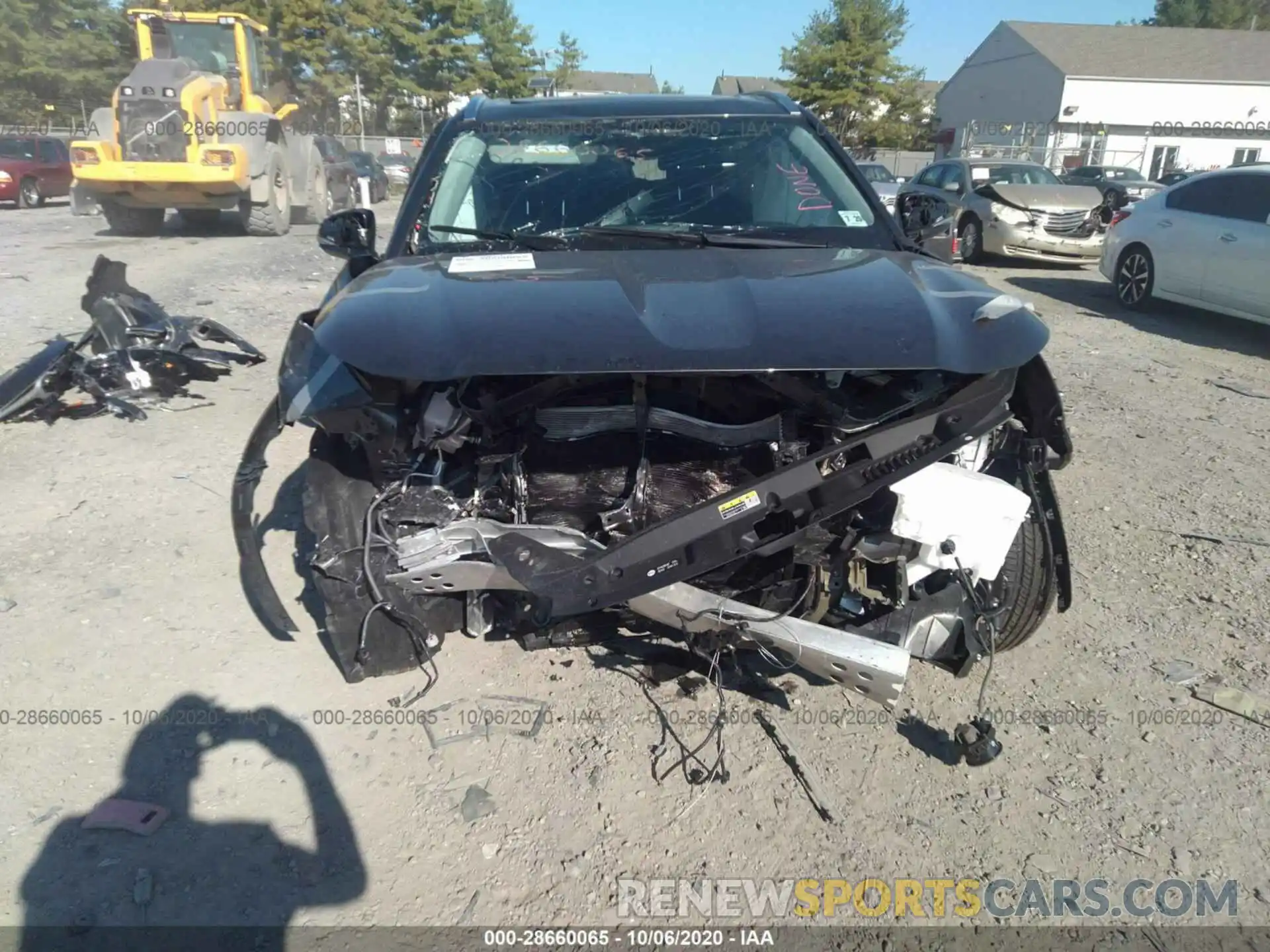 6 Photograph of a damaged car 5TDGZRBH1LS034705 TOYOTA HIGHLANDER 2020