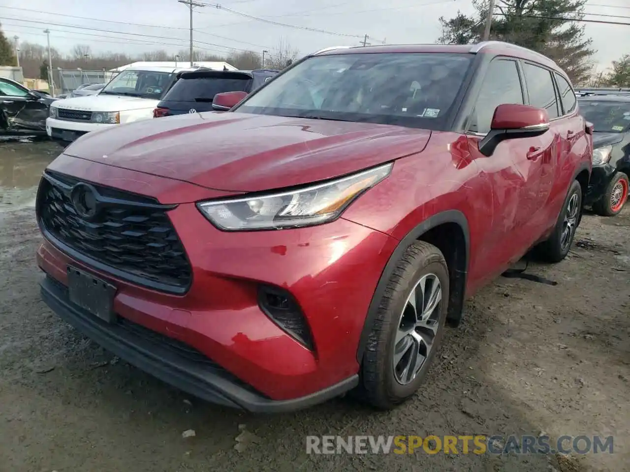 2 Photograph of a damaged car 5TDGZRBH1LS037040 TOYOTA HIGHLANDER 2020