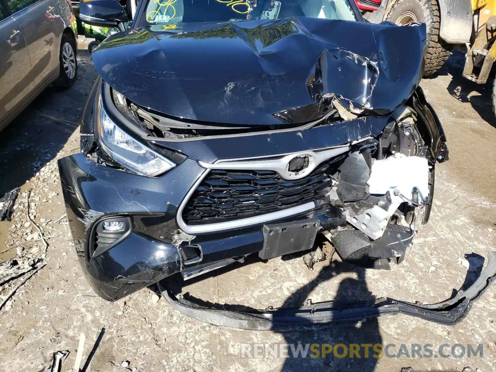 7 Photograph of a damaged car 5TDGZRBH1LS508152 TOYOTA HIGHLANDER 2020