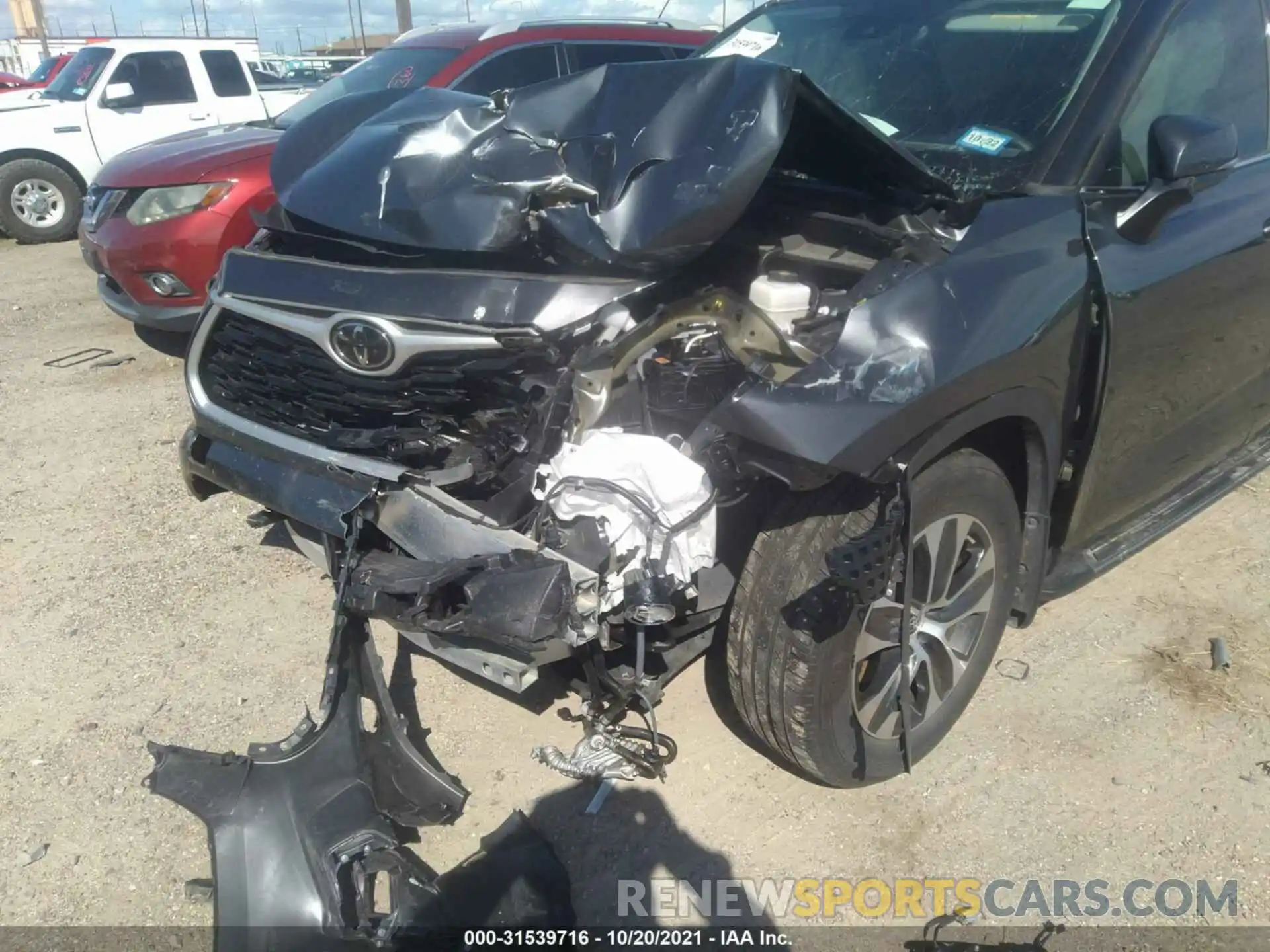 6 Photograph of a damaged car 5TDGZRBH2LS022711 TOYOTA HIGHLANDER 2020