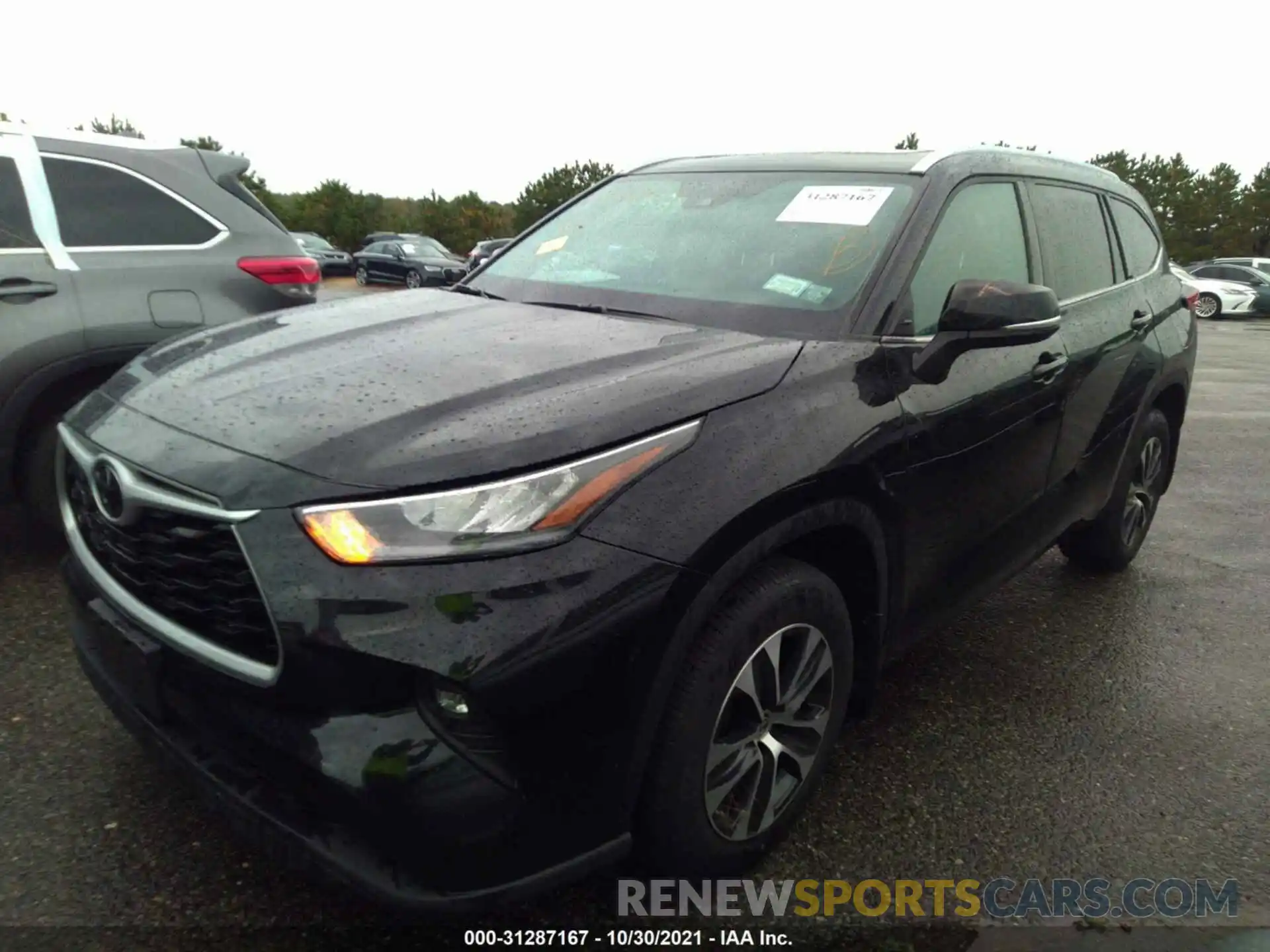 2 Photograph of a damaged car 5TDGZRBH2LS034597 TOYOTA HIGHLANDER 2020