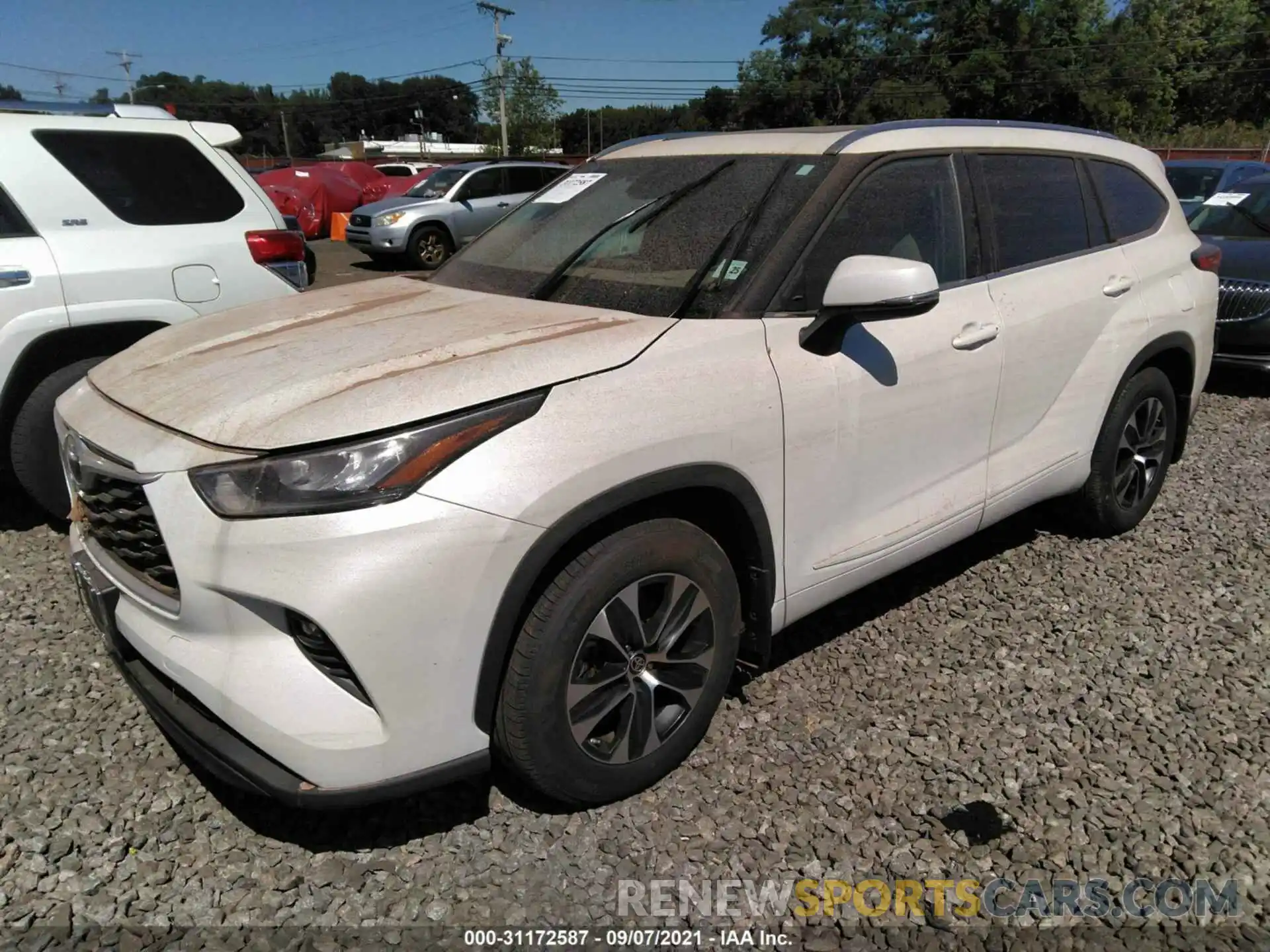 2 Photograph of a damaged car 5TDGZRBH2LS049441 TOYOTA HIGHLANDER 2020