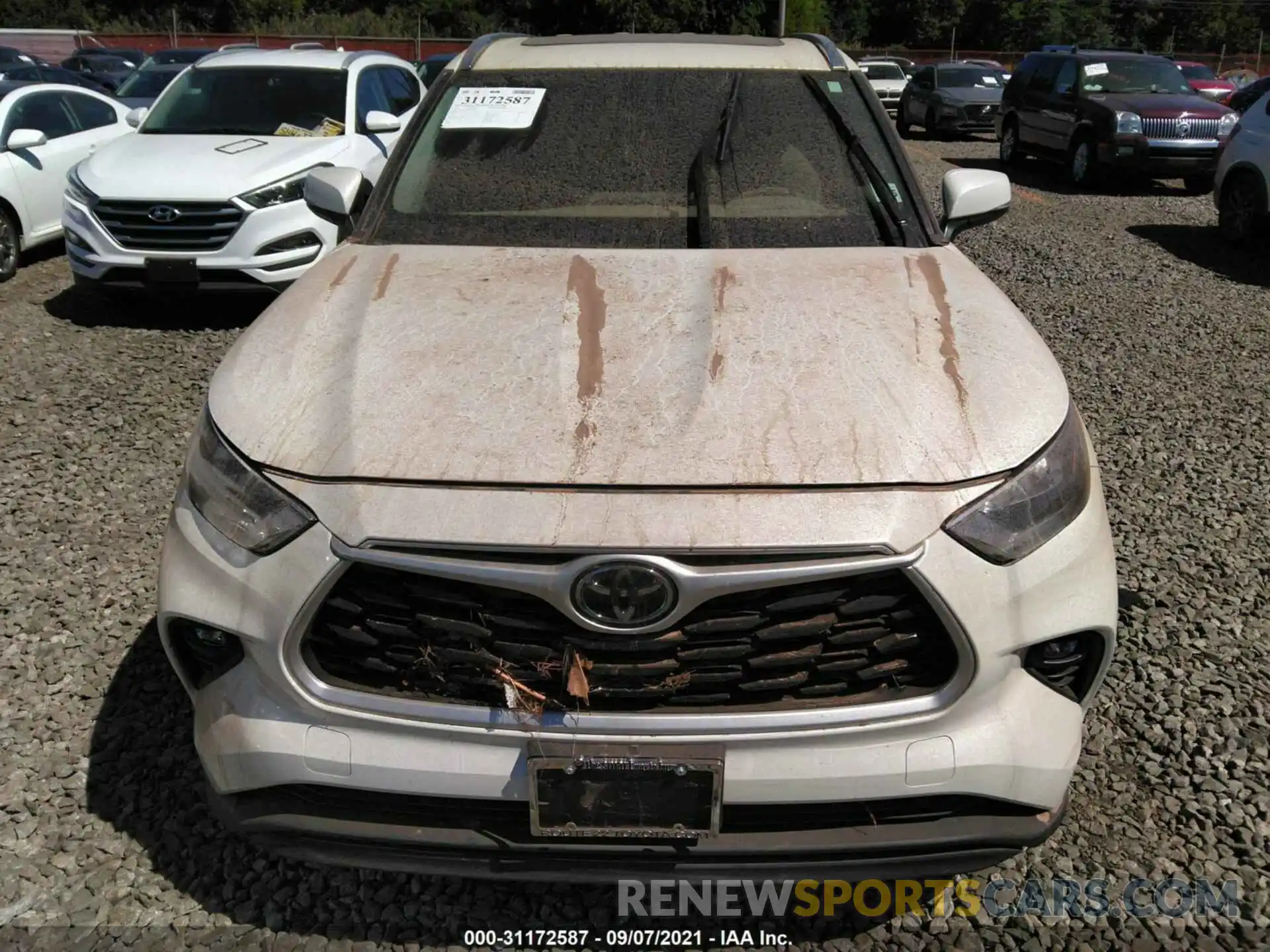 6 Photograph of a damaged car 5TDGZRBH2LS049441 TOYOTA HIGHLANDER 2020