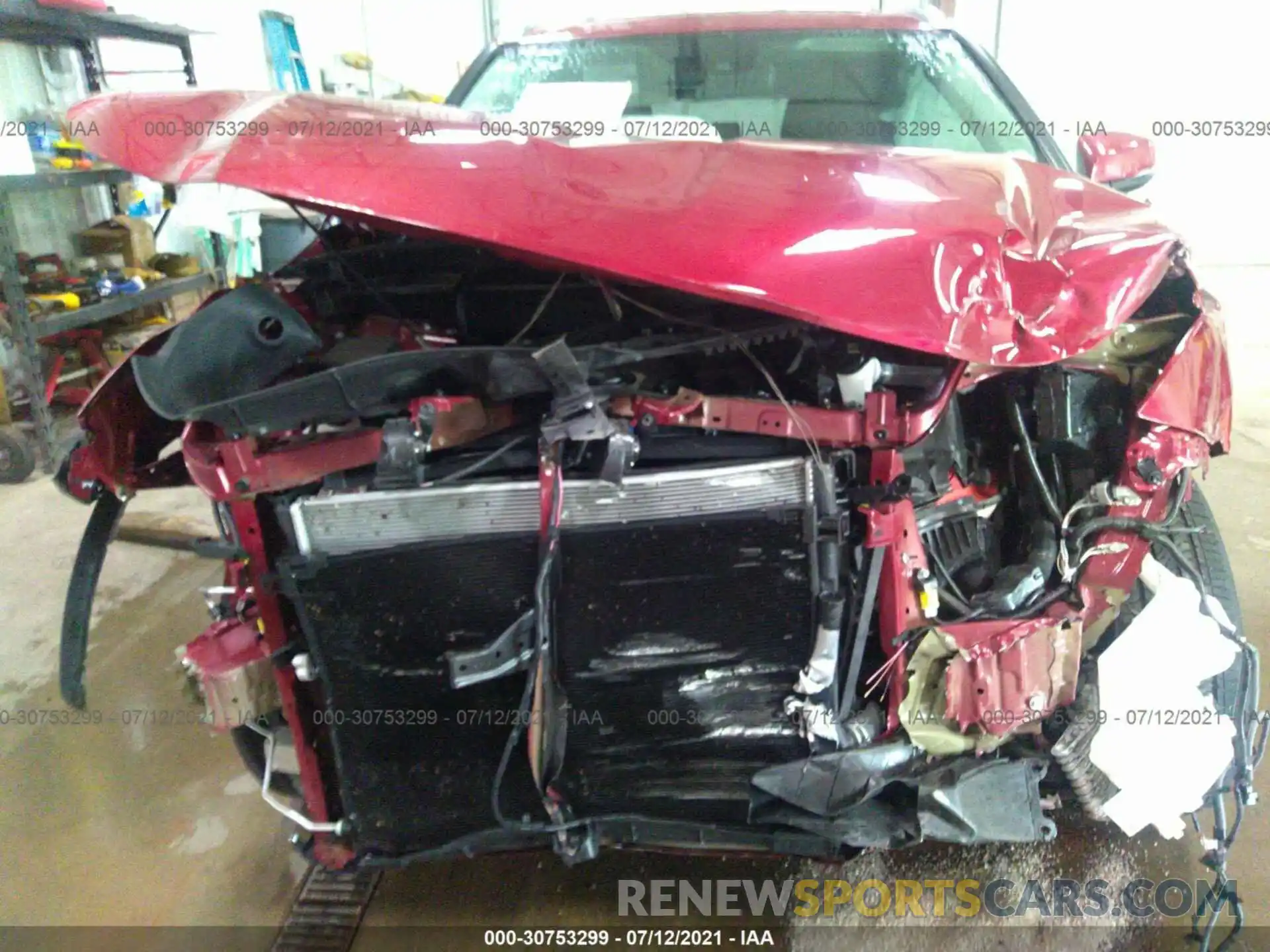 6 Photograph of a damaged car 5TDGZRBH2LS504854 TOYOTA HIGHLANDER 2020