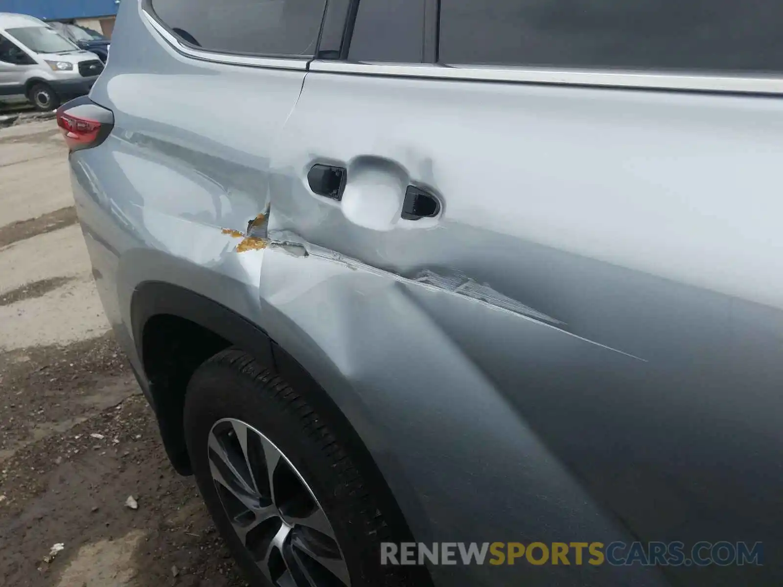 9 Photograph of a damaged car 5TDGZRBH2LS507897 TOYOTA HIGHLANDER 2020