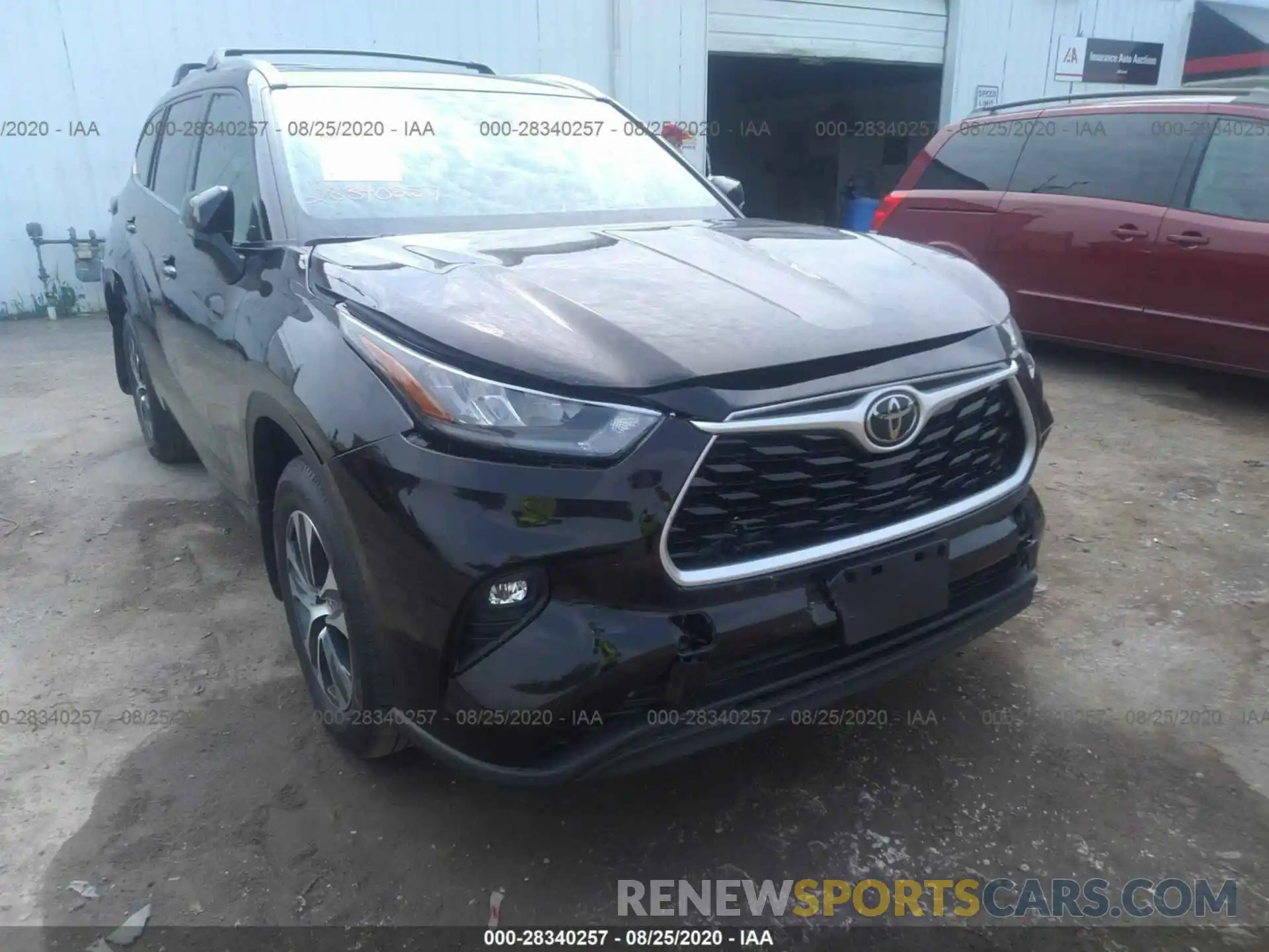 6 Photograph of a damaged car 5TDGZRBH3LS039761 TOYOTA HIGHLANDER 2020