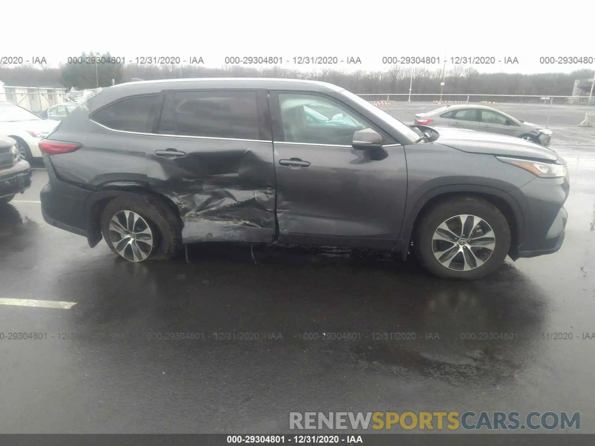 6 Photograph of a damaged car 5TDGZRBH3LS511862 TOYOTA HIGHLANDER 2020