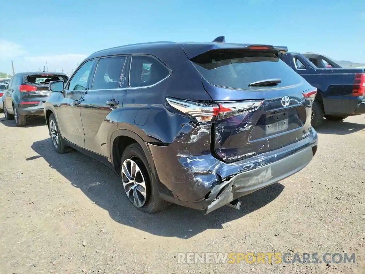 9 Photograph of a damaged car 5TDGZRBH3LS516897 TOYOTA HIGHLANDER 2020