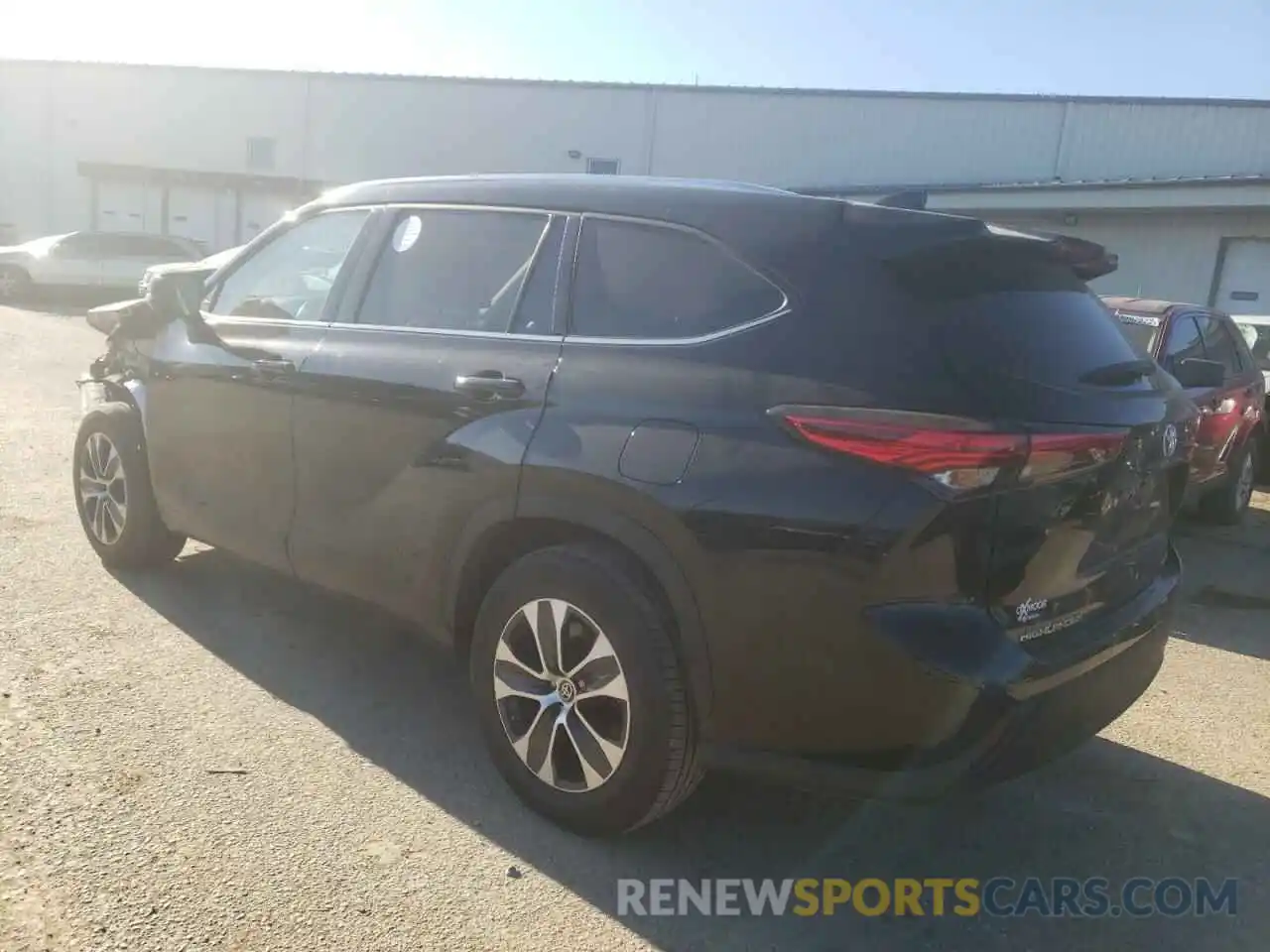 3 Photograph of a damaged car 5TDGZRBH3LS518102 TOYOTA HIGHLANDER 2020