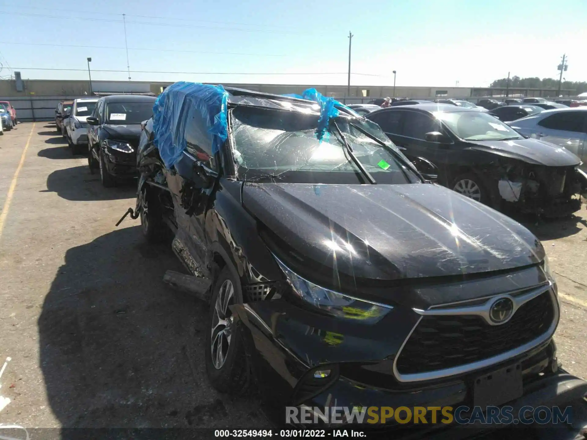 6 Photograph of a damaged car 5TDGZRBH4LS000936 TOYOTA HIGHLANDER 2020