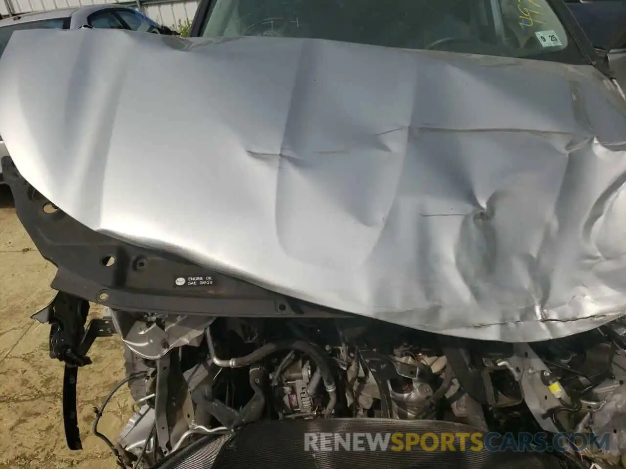 7 Photograph of a damaged car 5TDGZRBH4LS050980 TOYOTA HIGHLANDER 2020