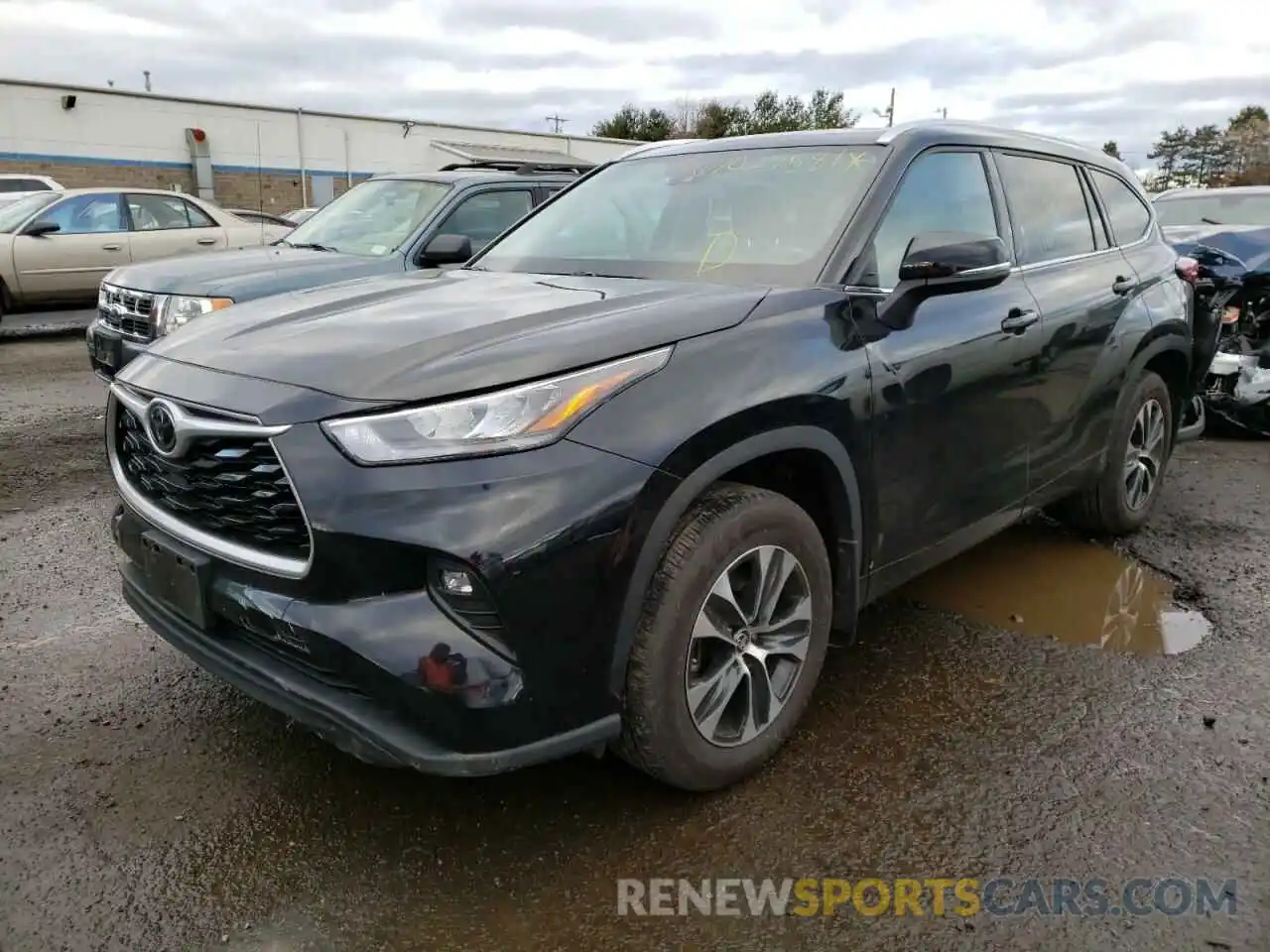 2 Photograph of a damaged car 5TDGZRBH5LS515590 TOYOTA HIGHLANDER 2020