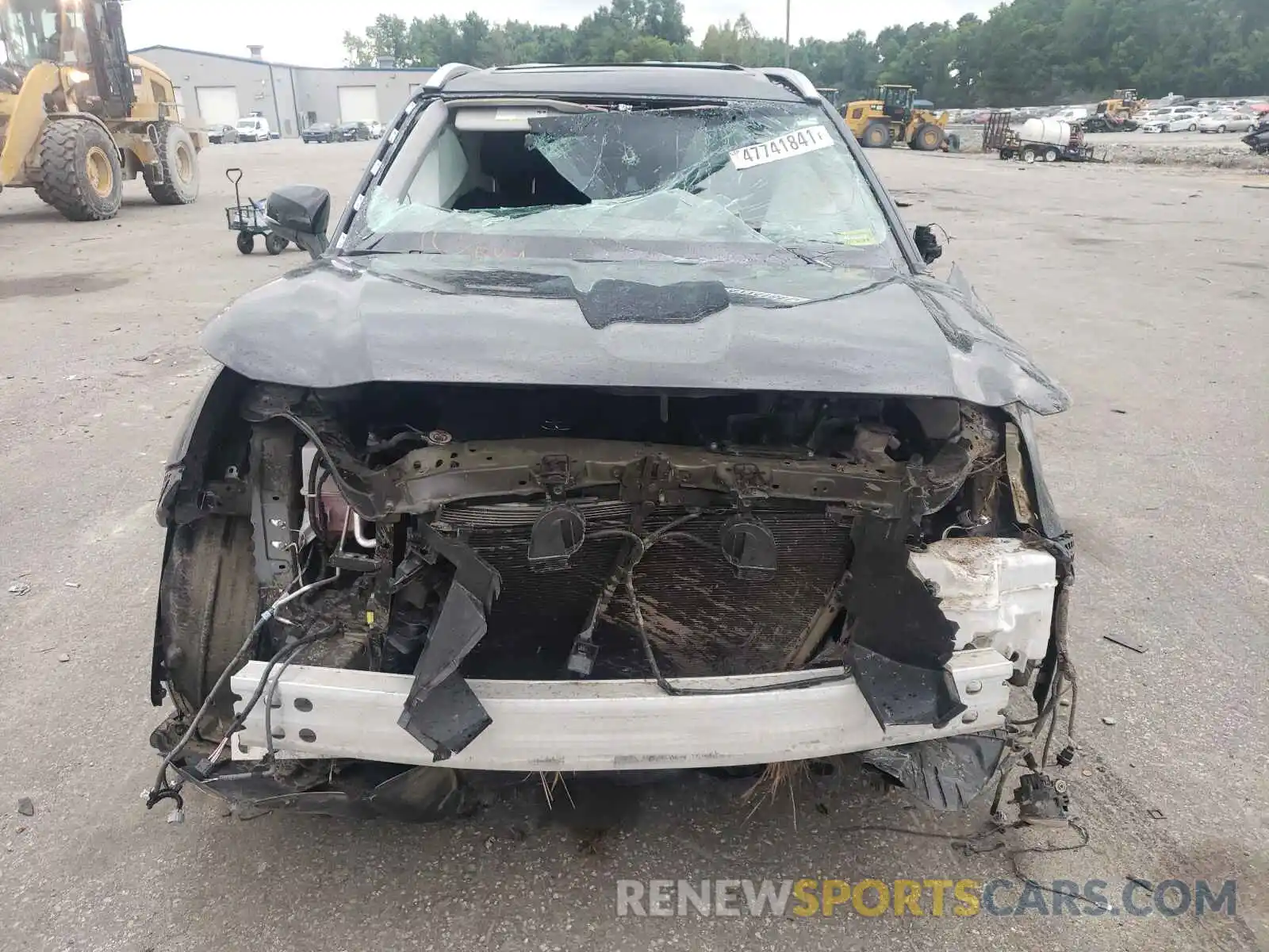 9 Photograph of a damaged car 5TDGZRBH5LS519798 TOYOTA HIGHLANDER 2020