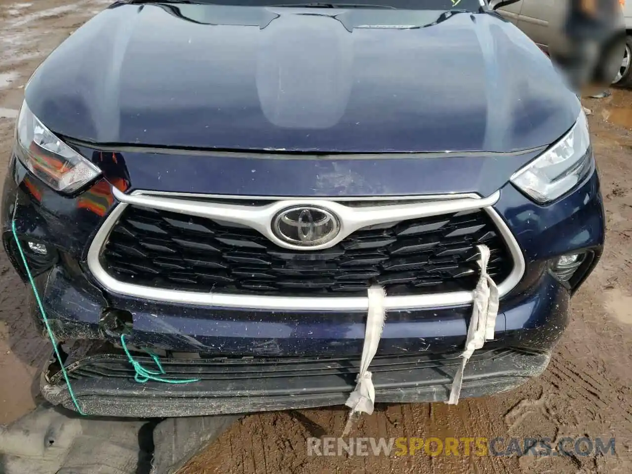 9 Photograph of a damaged car 5TDGZRBH6LS017706 TOYOTA HIGHLANDER 2020