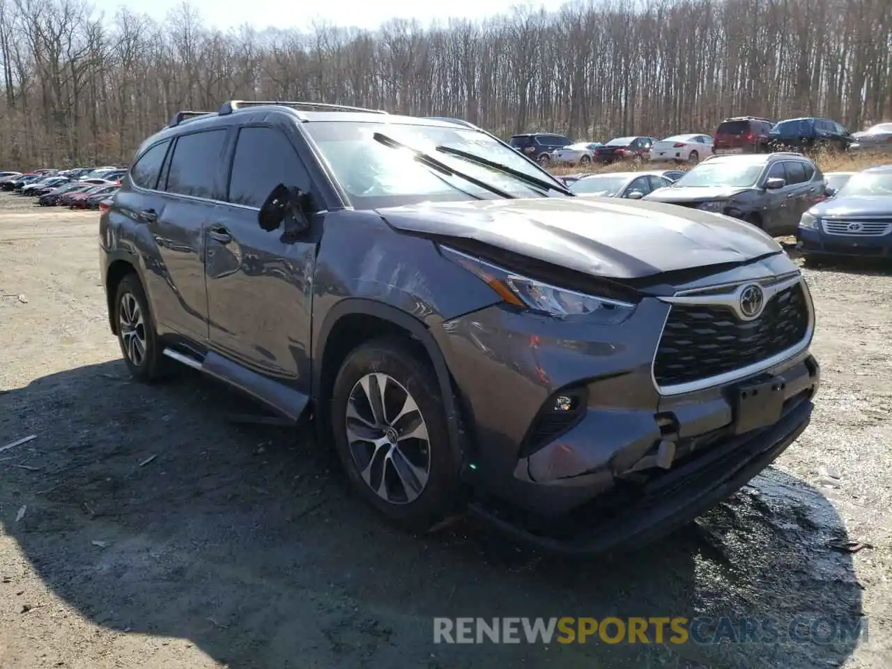 9 Photograph of a damaged car 5TDGZRBH6LS018337 TOYOTA HIGHLANDER 2020