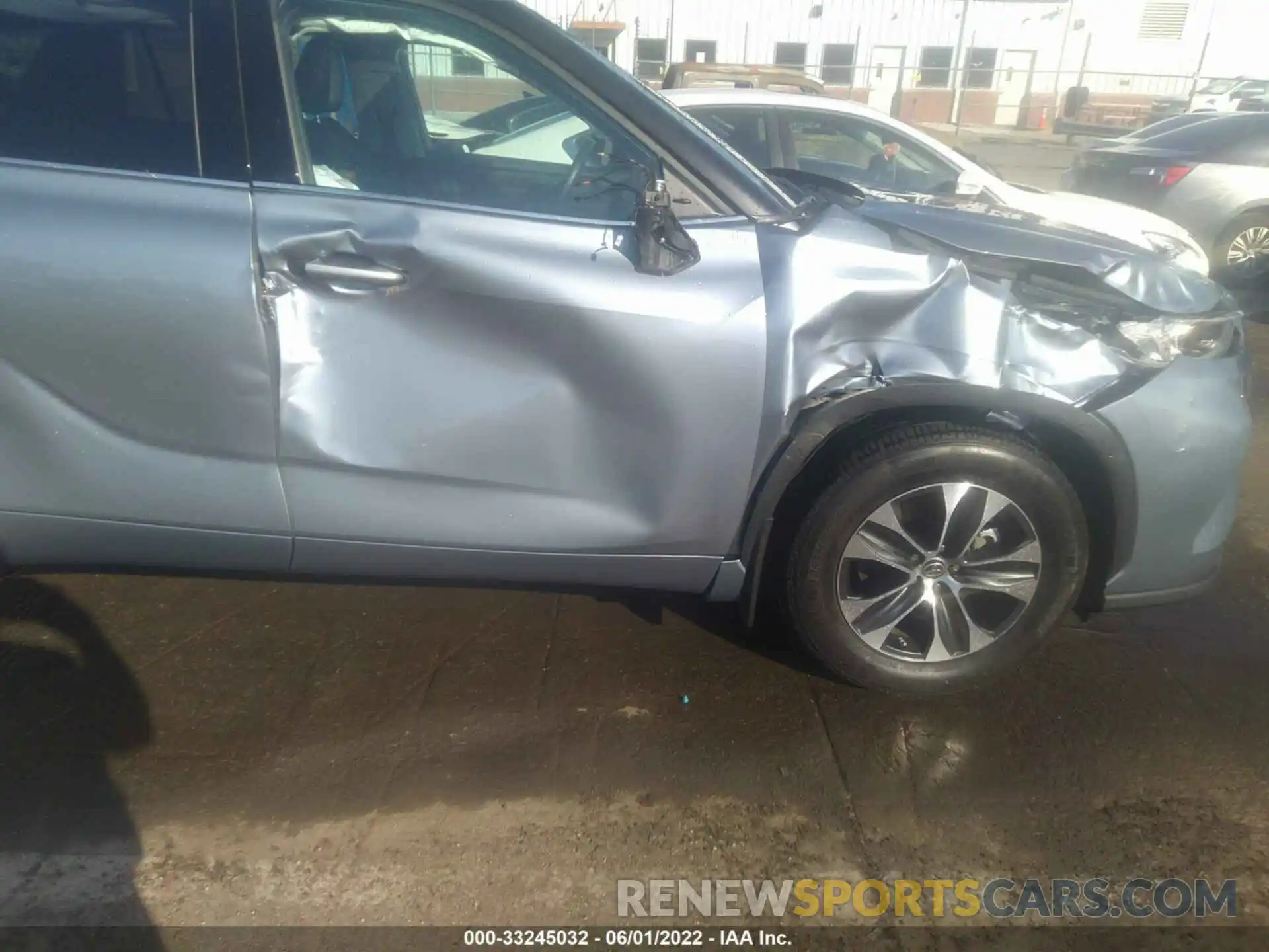 6 Photograph of a damaged car 5TDGZRBH6LS019424 TOYOTA HIGHLANDER 2020