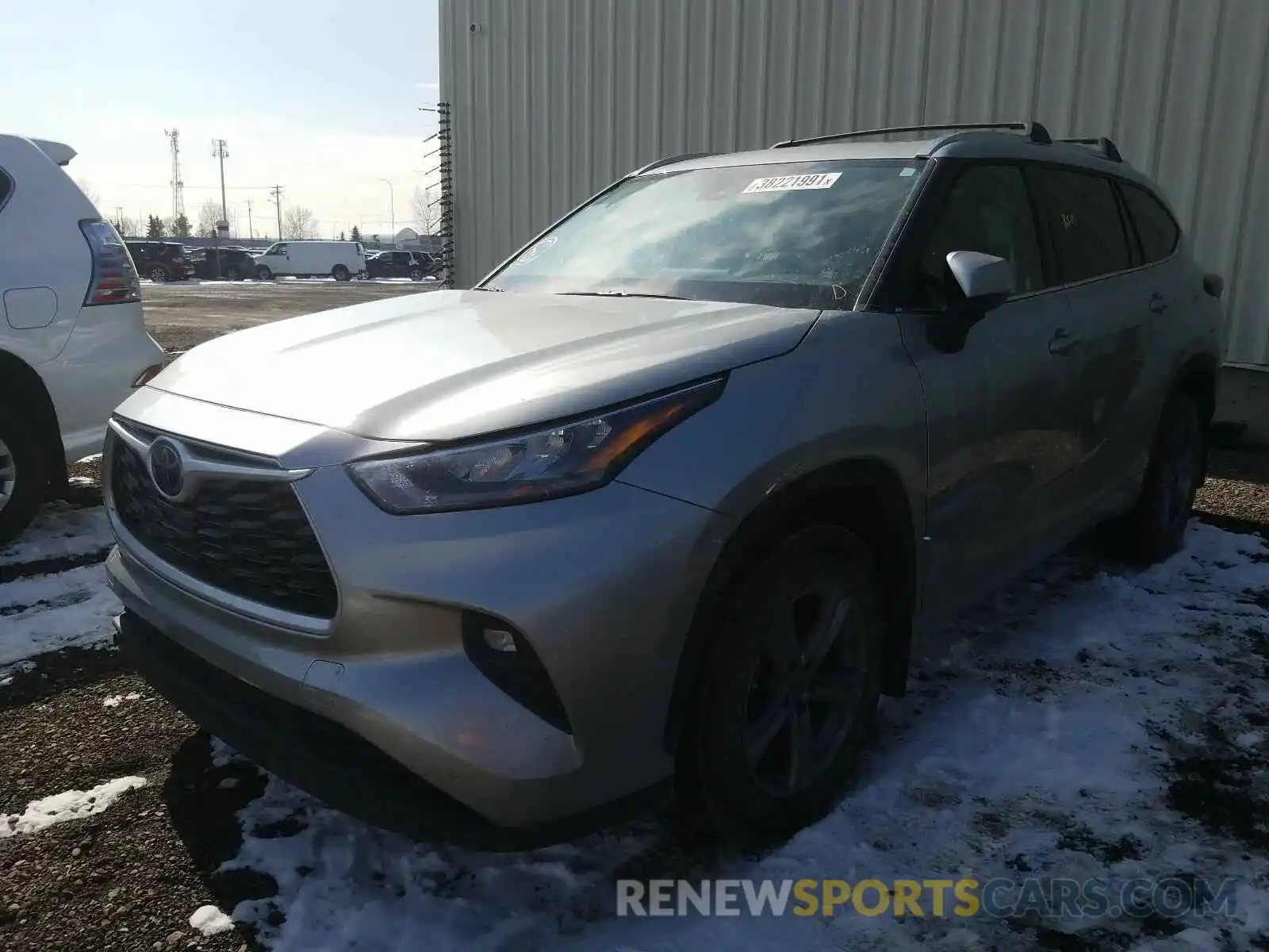 2 Photograph of a damaged car 5TDGZRBH7LS510343 TOYOTA HIGHLANDER 2020