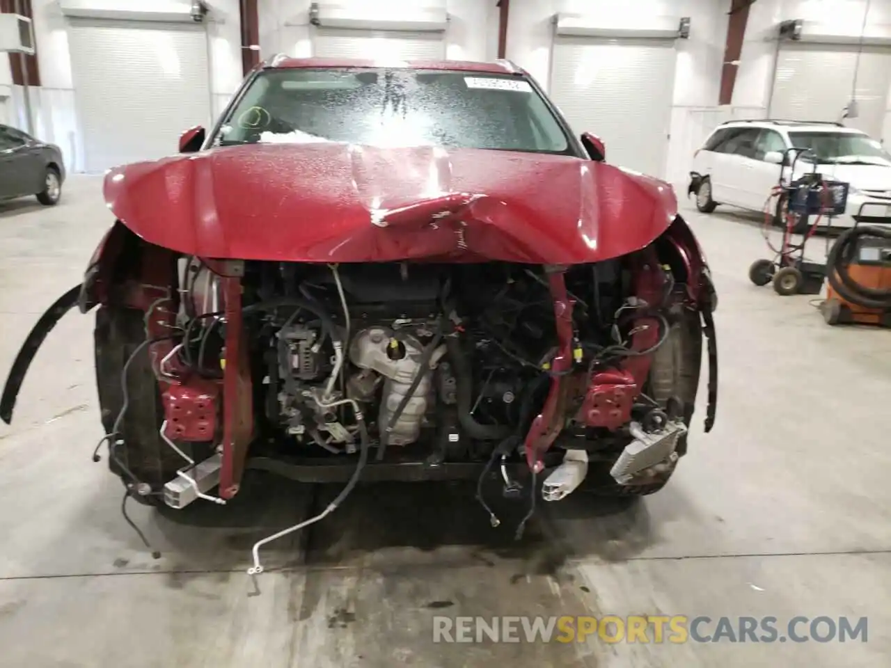 9 Photograph of a damaged car 5TDGZRBH8LS511999 TOYOTA HIGHLANDER 2020