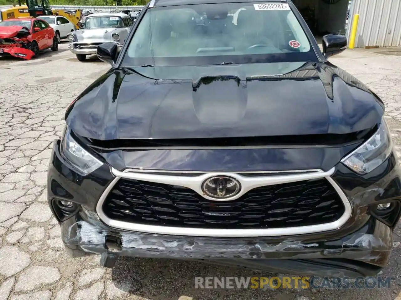 7 Photograph of a damaged car 5TDGZRBH9LS011575 TOYOTA HIGHLANDER 2020