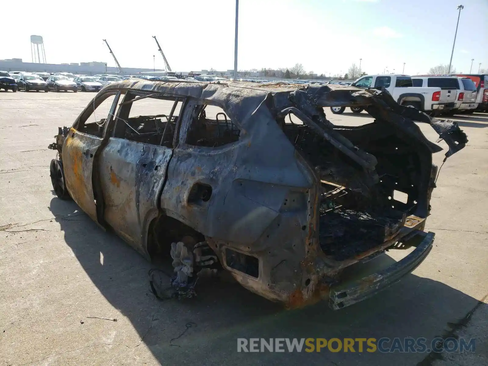 3 Photograph of a damaged car 5TDGZRBH9LS507251 TOYOTA HIGHLANDER 2020