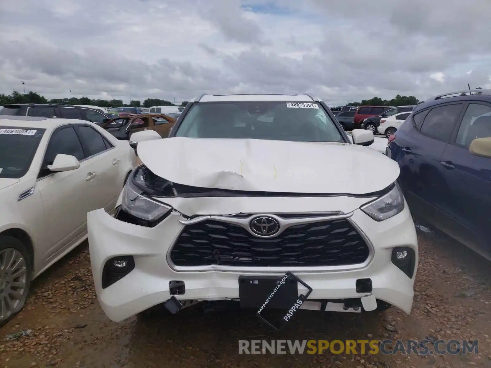 7 Photograph of a damaged car 5TDGZRBHXLS004229 TOYOTA HIGHLANDER 2020