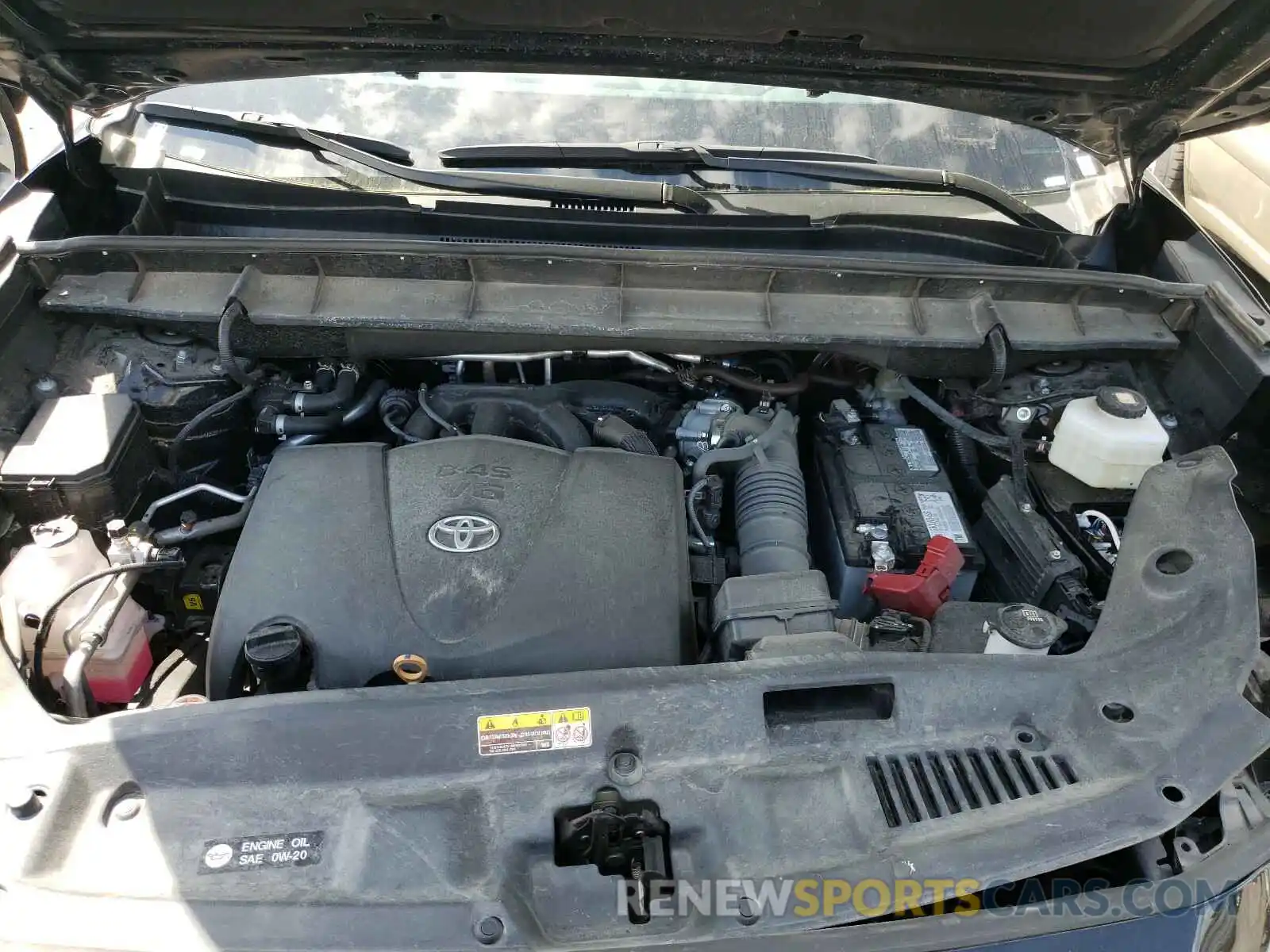 7 Photograph of a damaged car 5TDGZRBHXLS019202 TOYOTA HIGHLANDER 2020