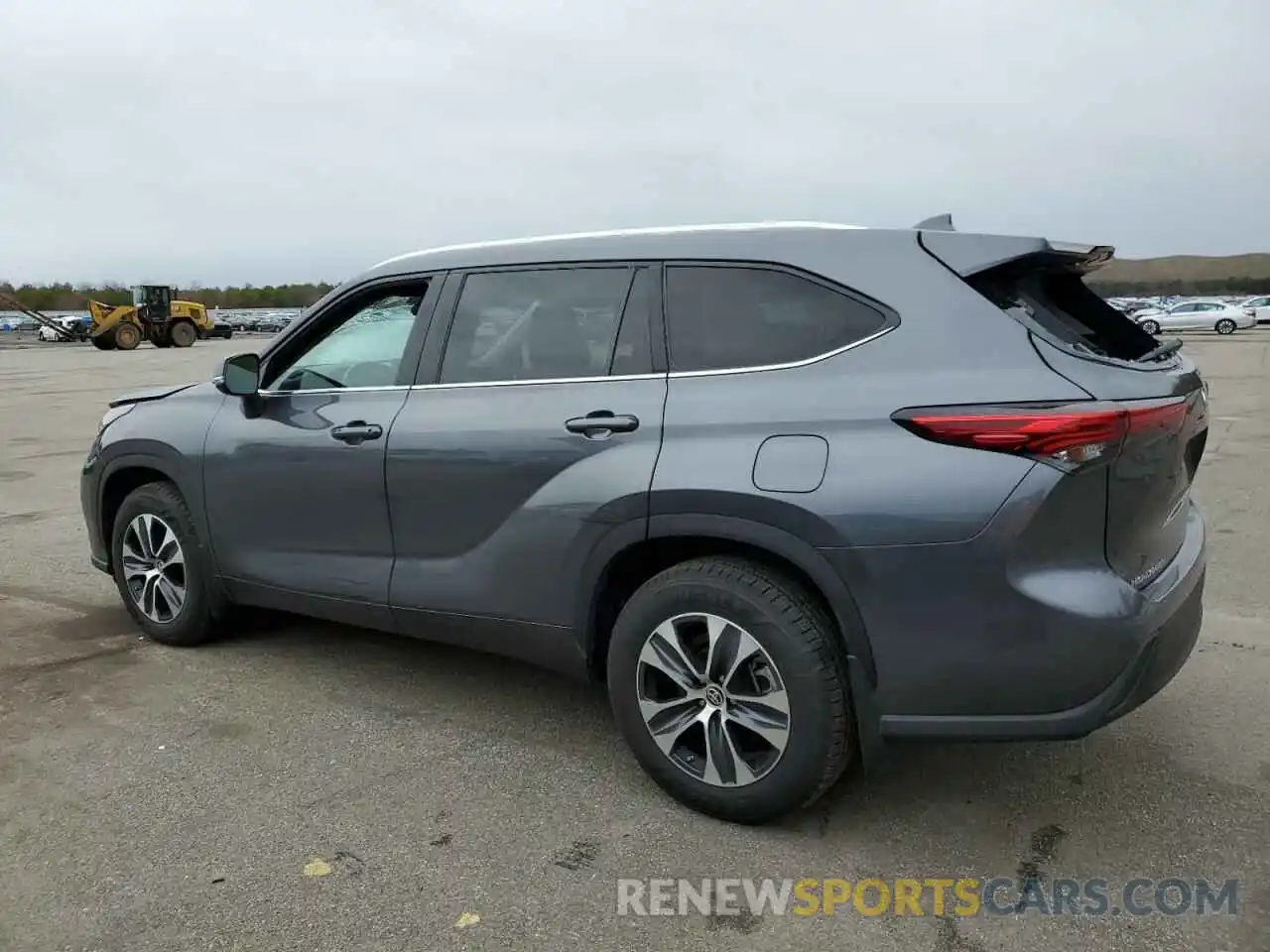 2 Photograph of a damaged car 5TDGZRBHXLS022262 TOYOTA HIGHLANDER 2020