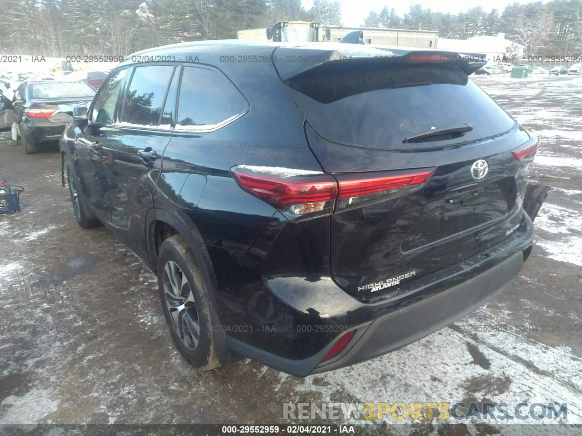 3 Фотография поврежденного автомобиля 5TDGZRBHXLS029468 TOYOTA HIGHLANDER 2020