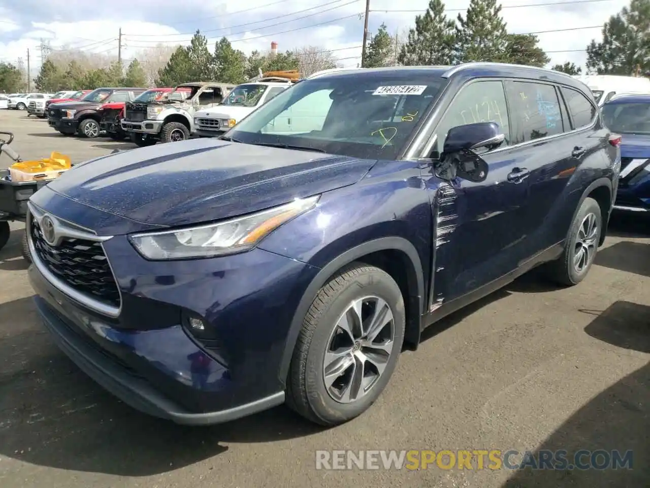 9 Photograph of a damaged car 5TDGZRBHXLS509543 TOYOTA HIGHLANDER 2020