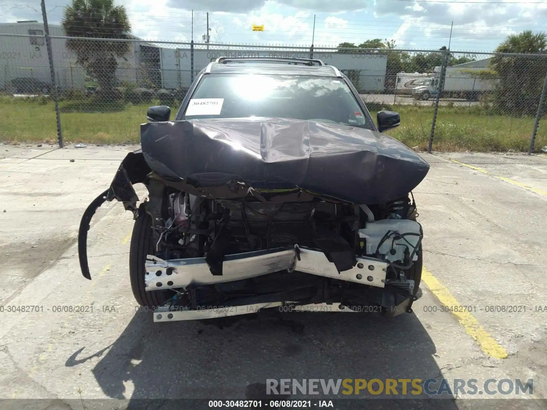 6 Photograph of a damaged car 5TDHARAH8LS004274 TOYOTA HIGHLANDER 2020