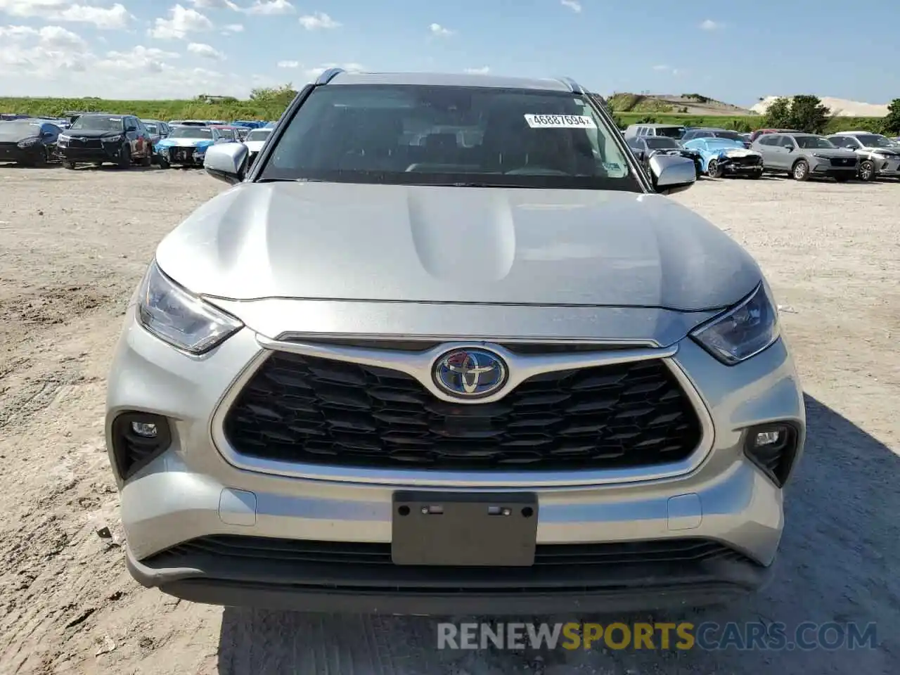 5 Photograph of a damaged car 5TDHBRCH0LS513253 TOYOTA HIGHLANDER 2020