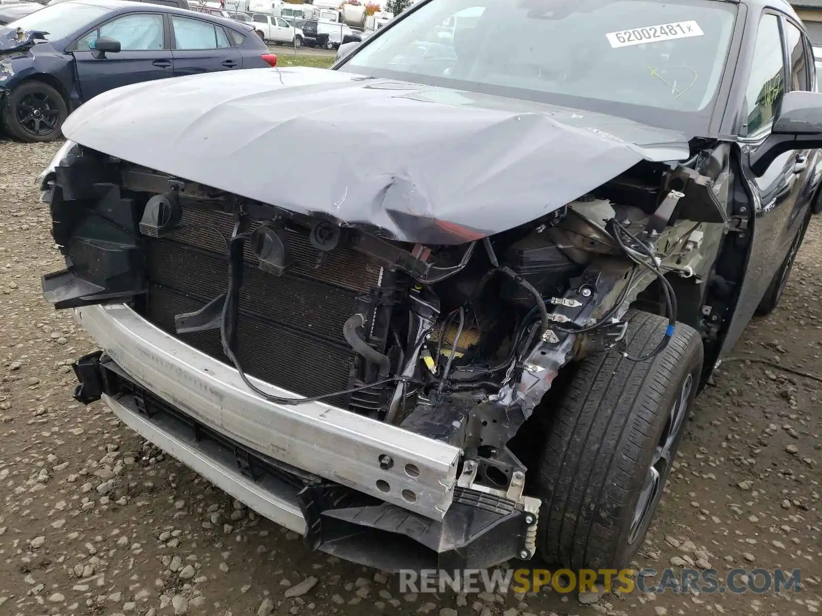 9 Photograph of a damaged car 5TDHBRCH1LS502438 TOYOTA HIGHLANDER 2020